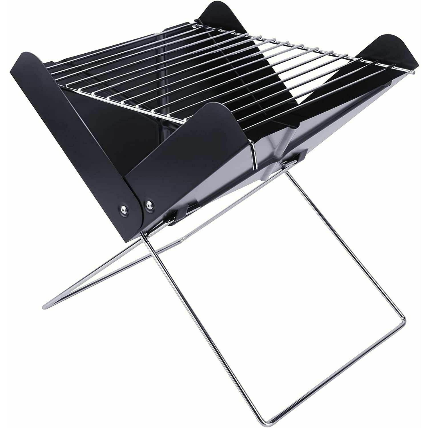 Bayfeve BFDS-8283-GL 130-Sq. in Black Portable Charcoal Grill