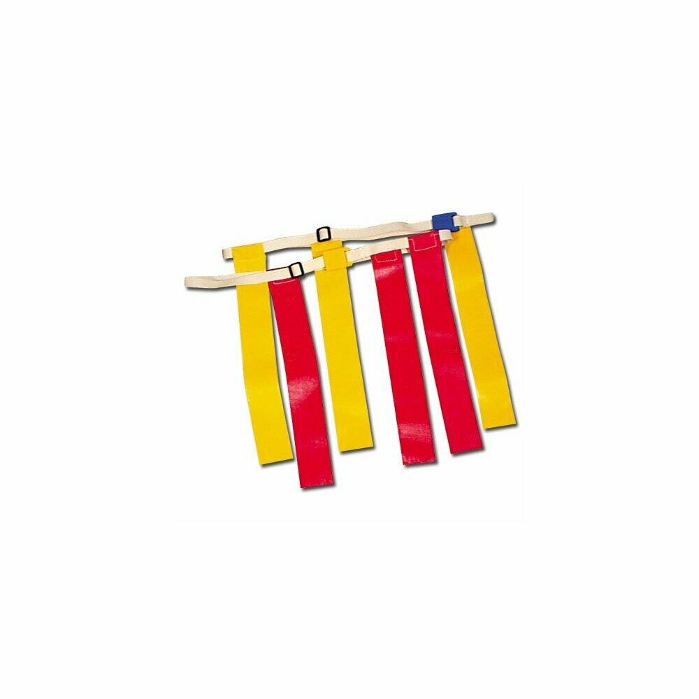  ZX9ATCO4851 Triple Threat Flag Football Belts- Blue Small