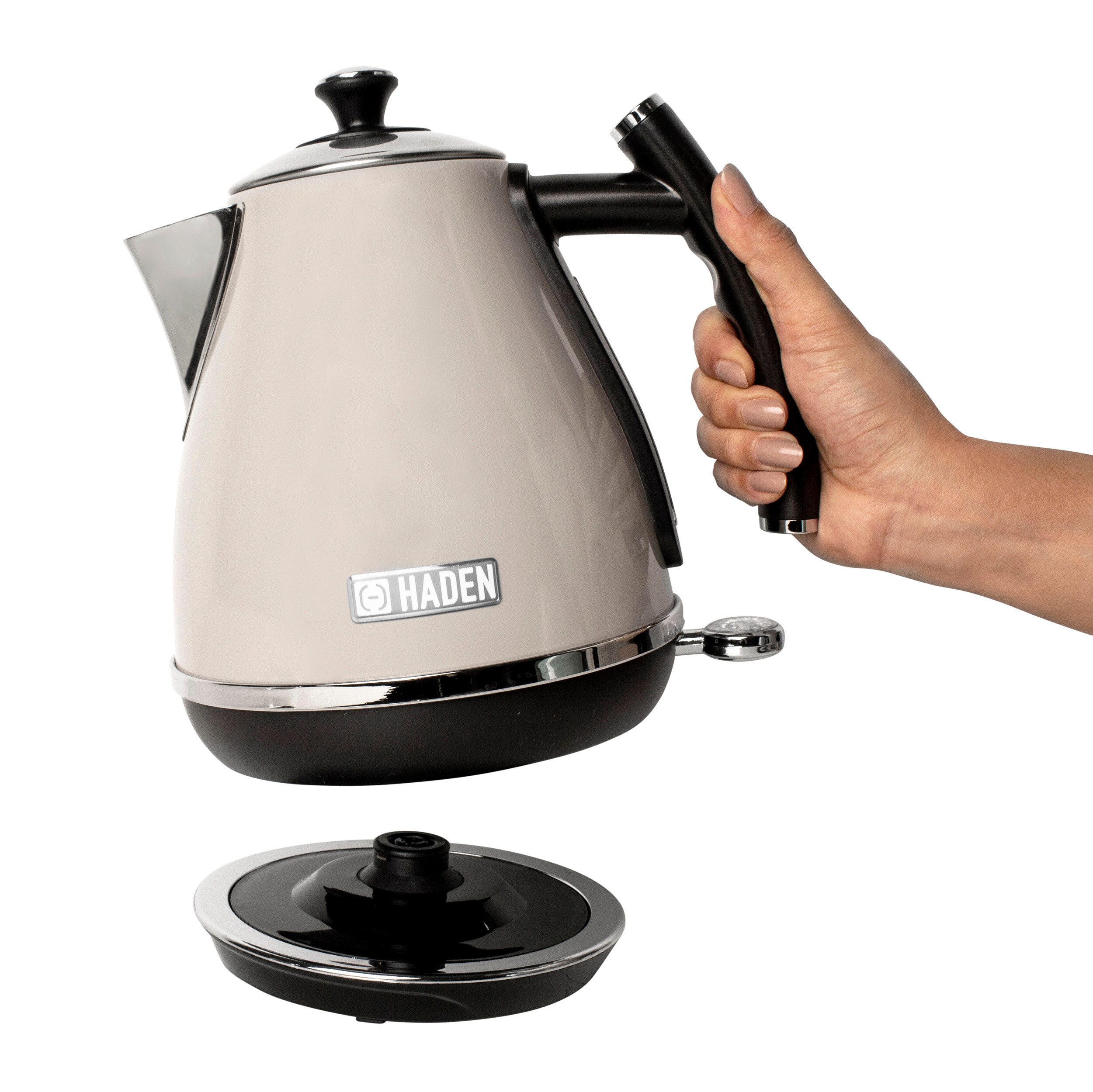 Haden Cotswold Putty 7-Cup Cordless Electric Kettle in the Water Boilers &  Kettles department at
