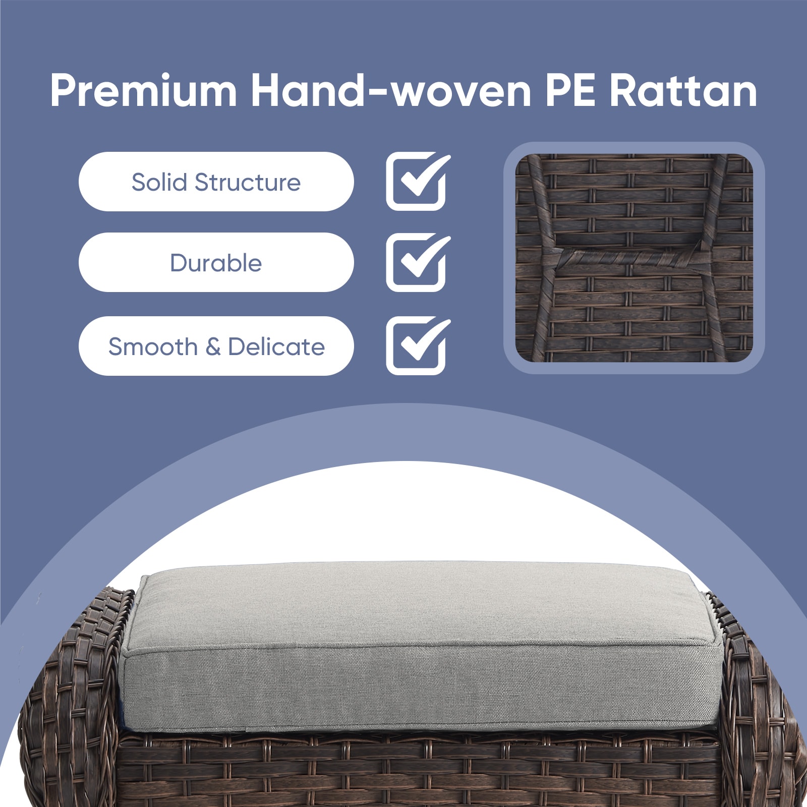 Rilyson FS116-2 Stools-Ottomans - View #3
