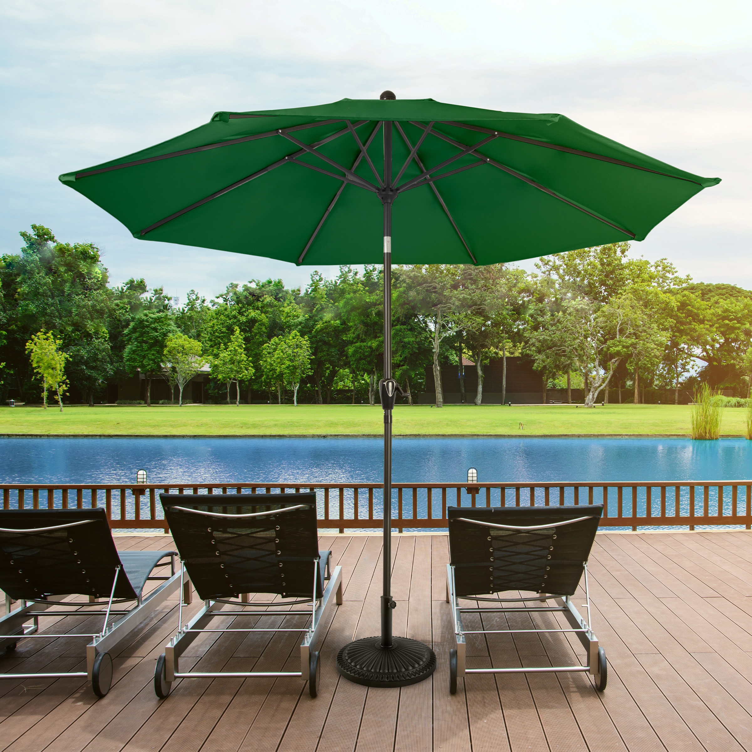 Pure Garden 50-LG1034B Umbrellas-2 - View #6