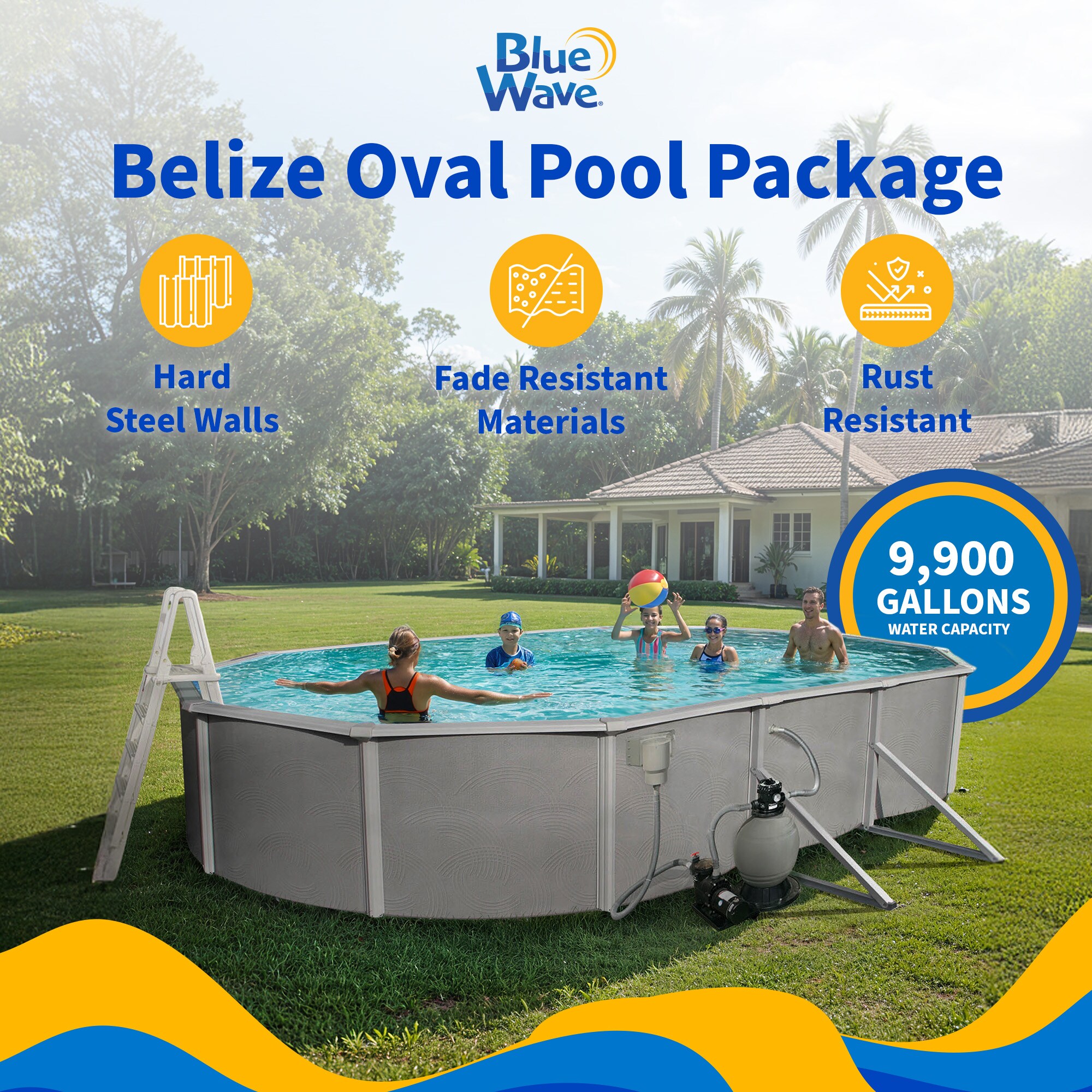 Blue Wave NB3044 Above-Ground-Pools - View #2