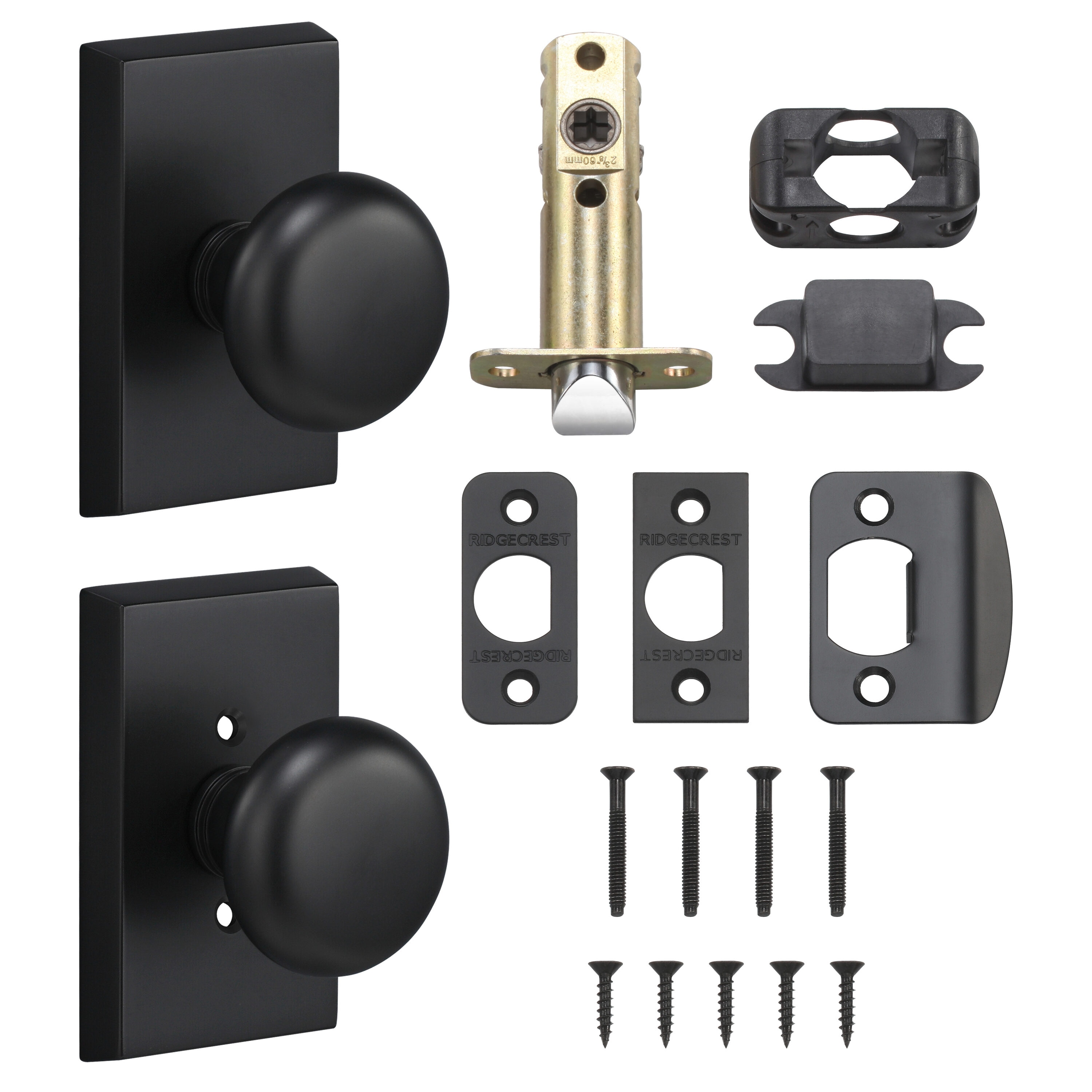 Sure-Loc Hardware OK101 FBL Door-Knobs - View #2