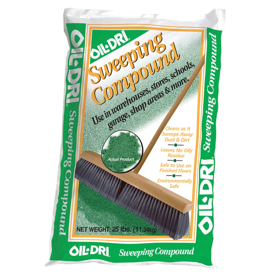 Oil Dri 25 Lb Floor Sweeping Compound At Lowes Com