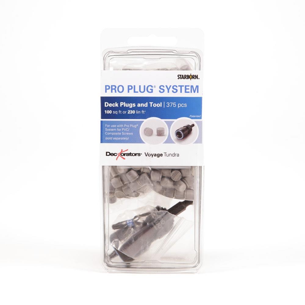 Deckorators PLUGS W TOOL VOYAGE TUNDRA 375PCS in the Hidden Fasteners ...