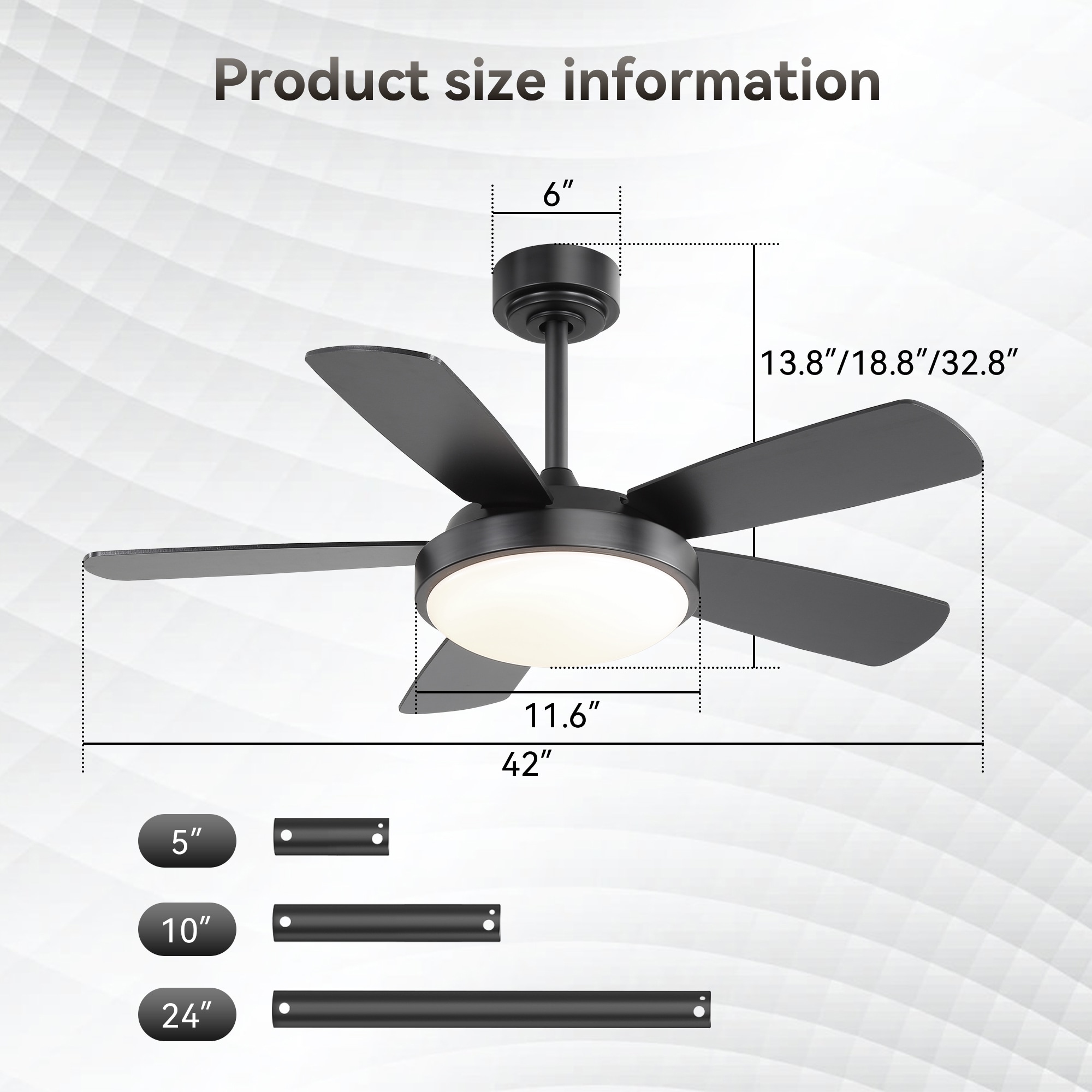 SINOFURN SYB570020BK Ceiling-Fans - View #4