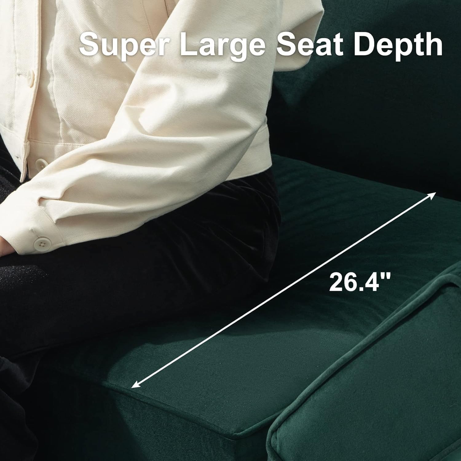 Belffin BF196-A7B2C-GREEN futons - View #5