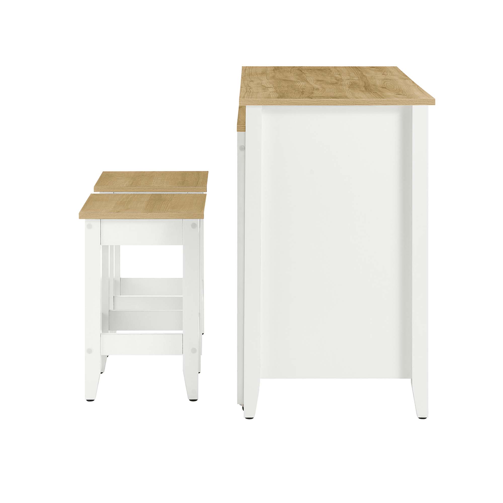 Modway EEI-6895-OAK-WHI Kitchen-Furniture - View #7