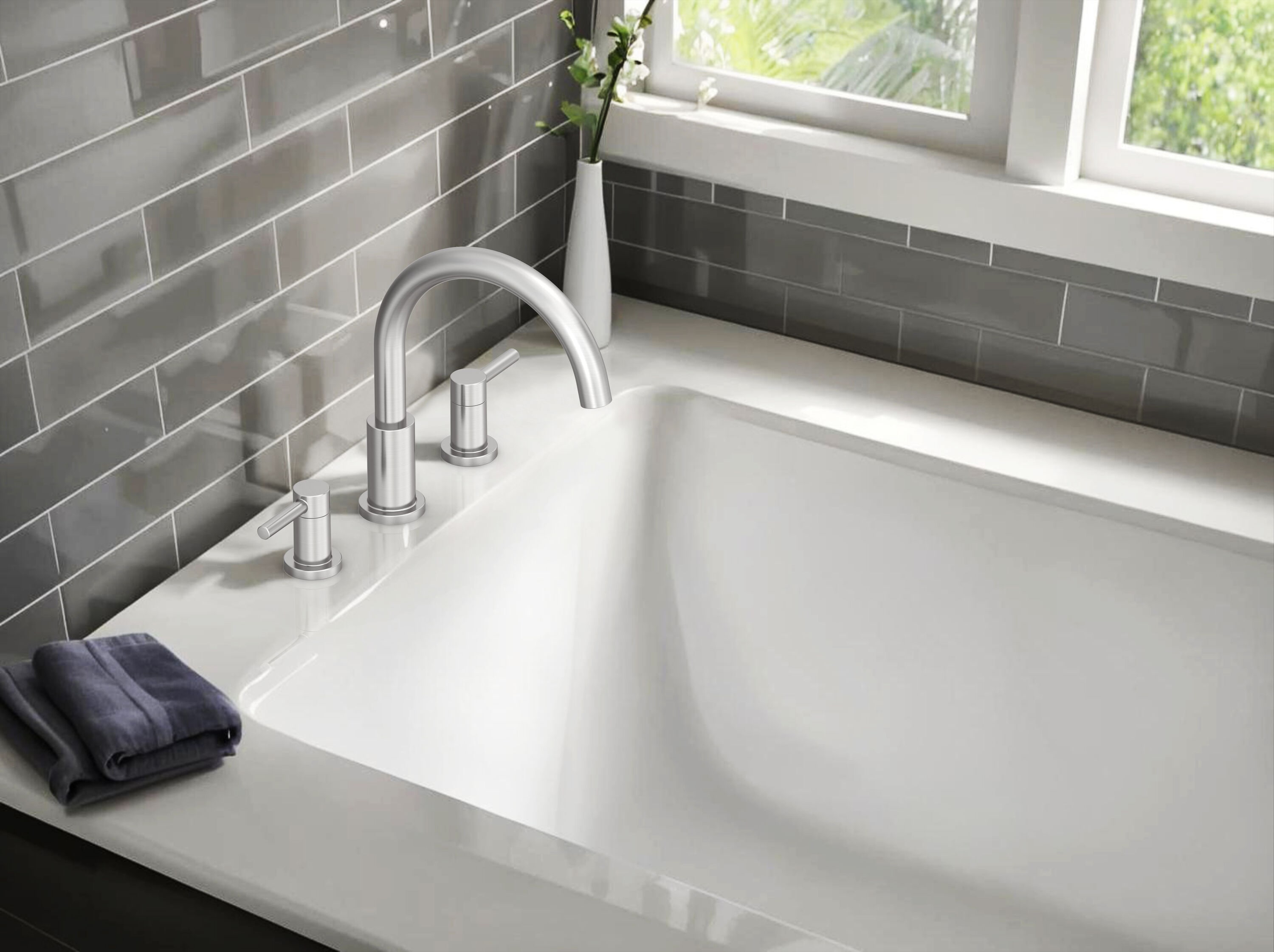 allen + roth 67420-5104 Roman-Tub-Faucets - View #3