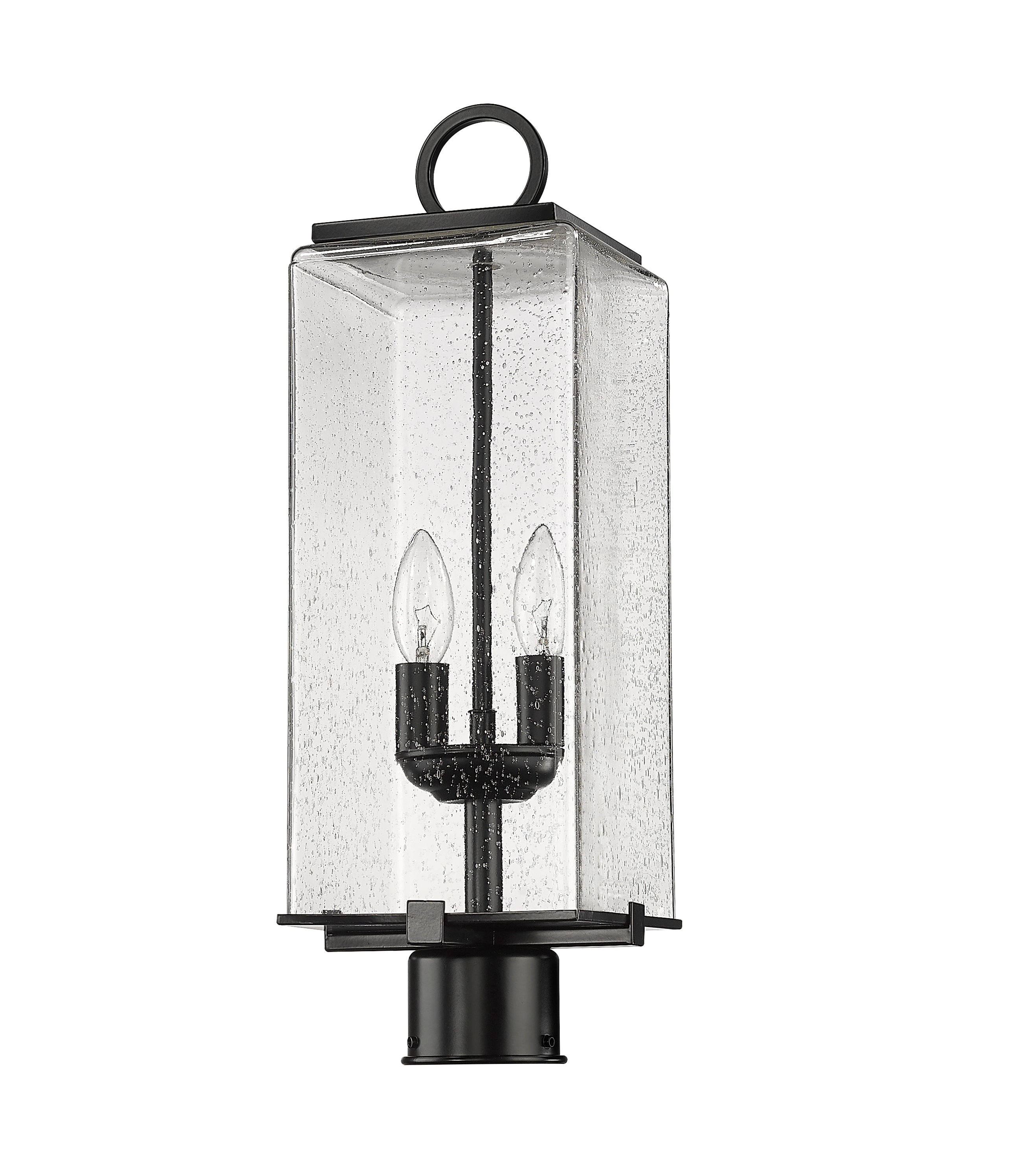 【予約】 Hardwired Black H 20.25-in Sana Z-Lite Halogen in Light Post 日焼け止め