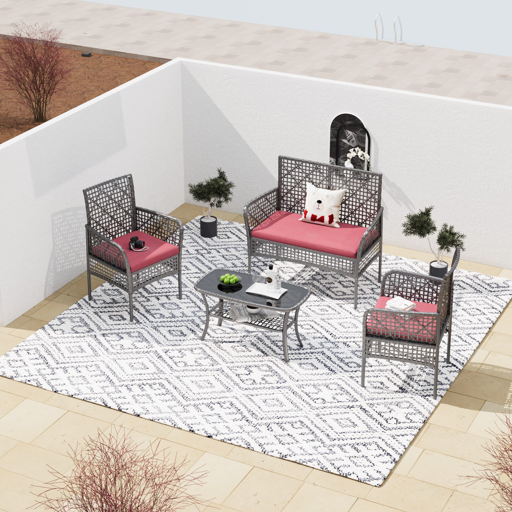 CESICIA QS-036 Patio-Chairs - View #3