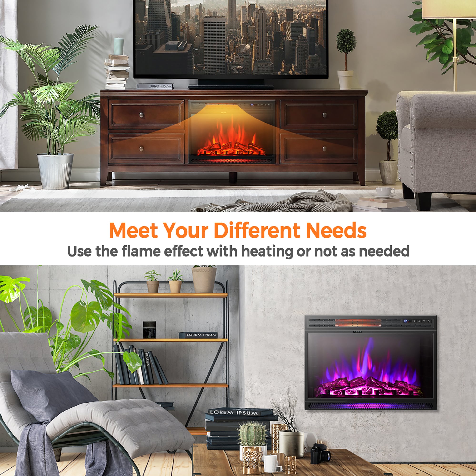 Goplus FP10048US Electric-Fireplaces - View #5