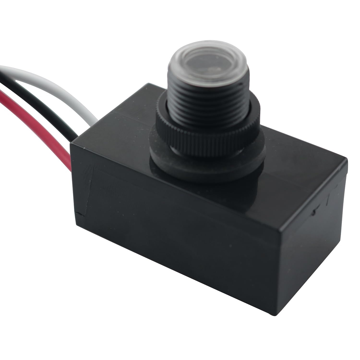 Lukvuzo  Outdoor Light Control Sensor Dusk to Dawn Photoelectric Switch IP65 Waterproof for Floodlights Compatible with LED CFL Halogen 1 Piece