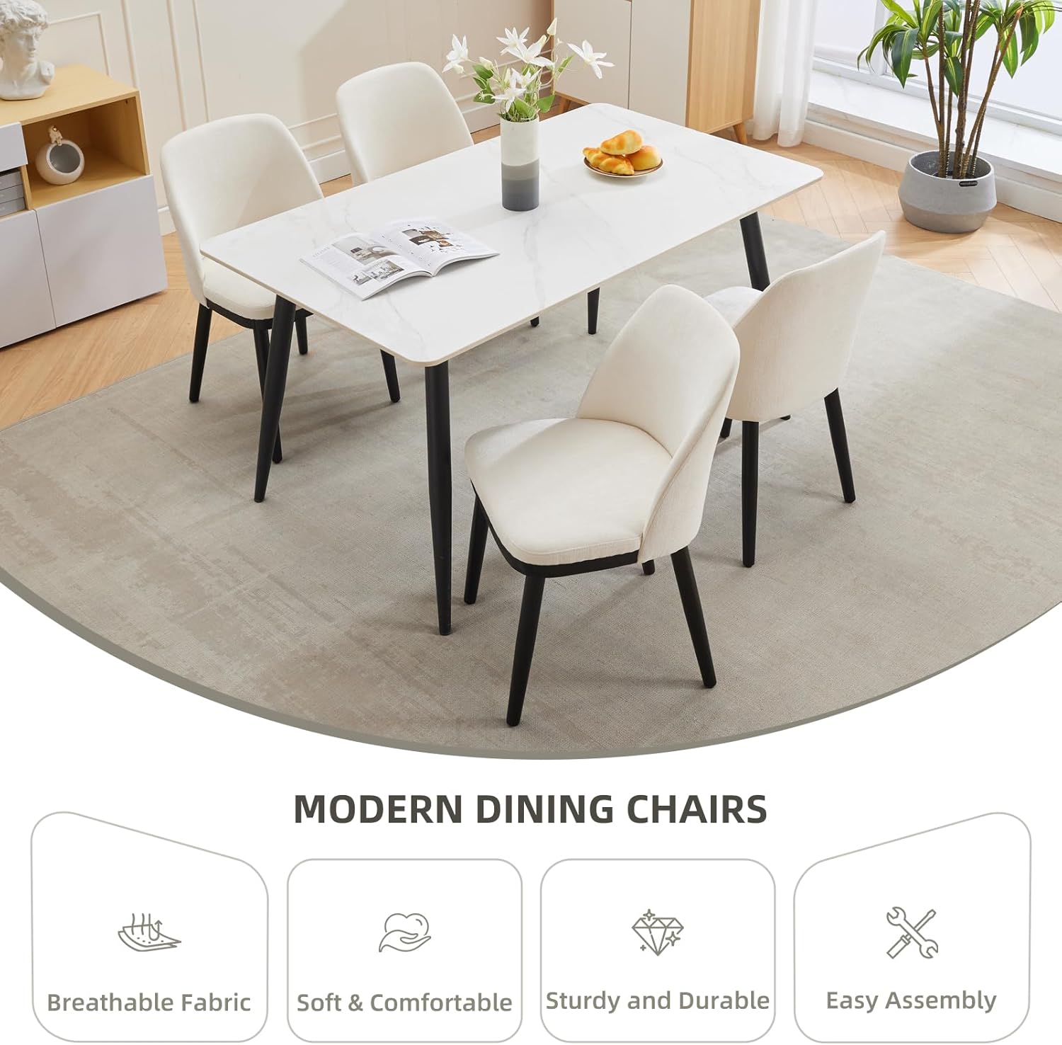Qeetex PHK-33S485WK-HNN Dining-Tables - View #4