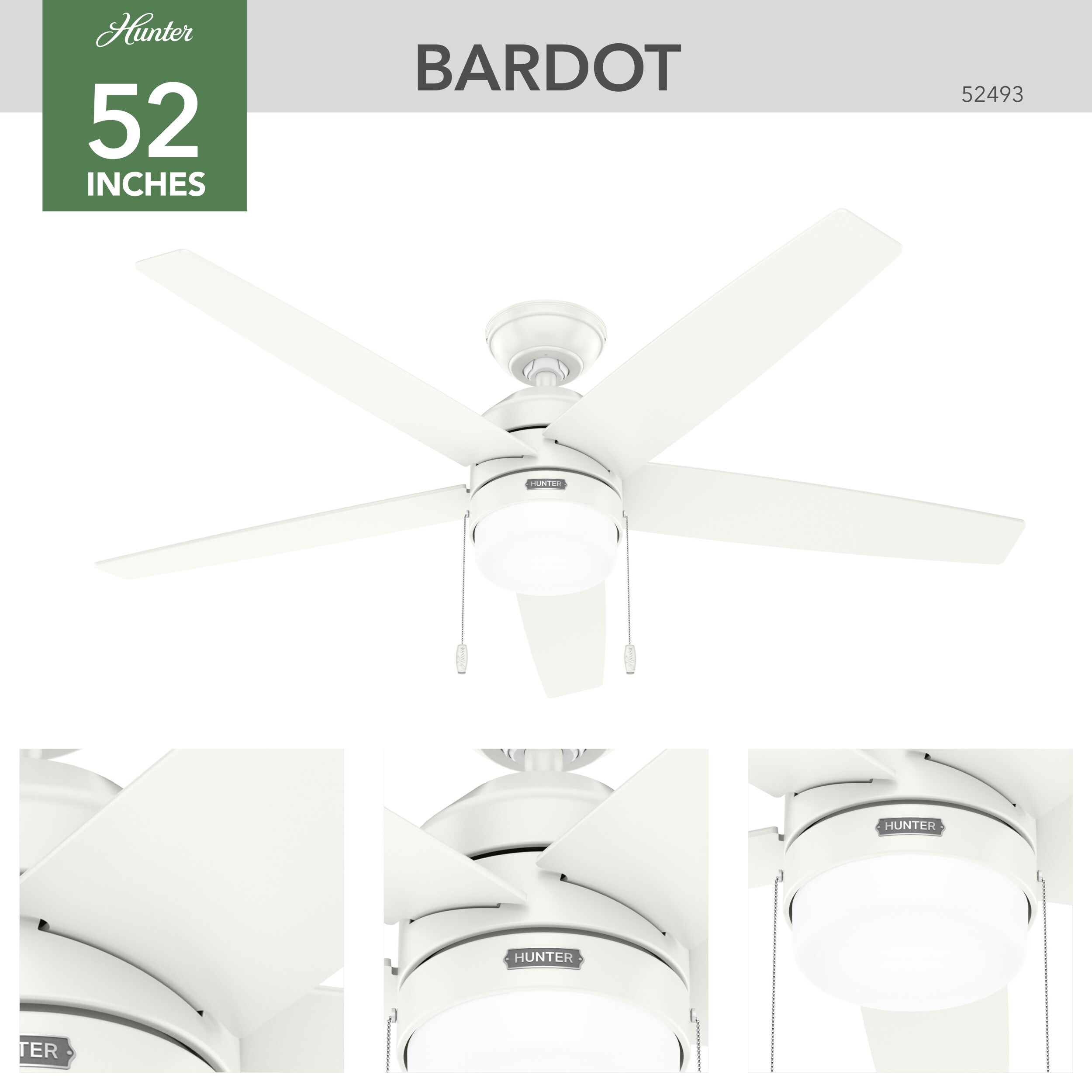 Hunter 52493 Ceiling-Fans - View #2