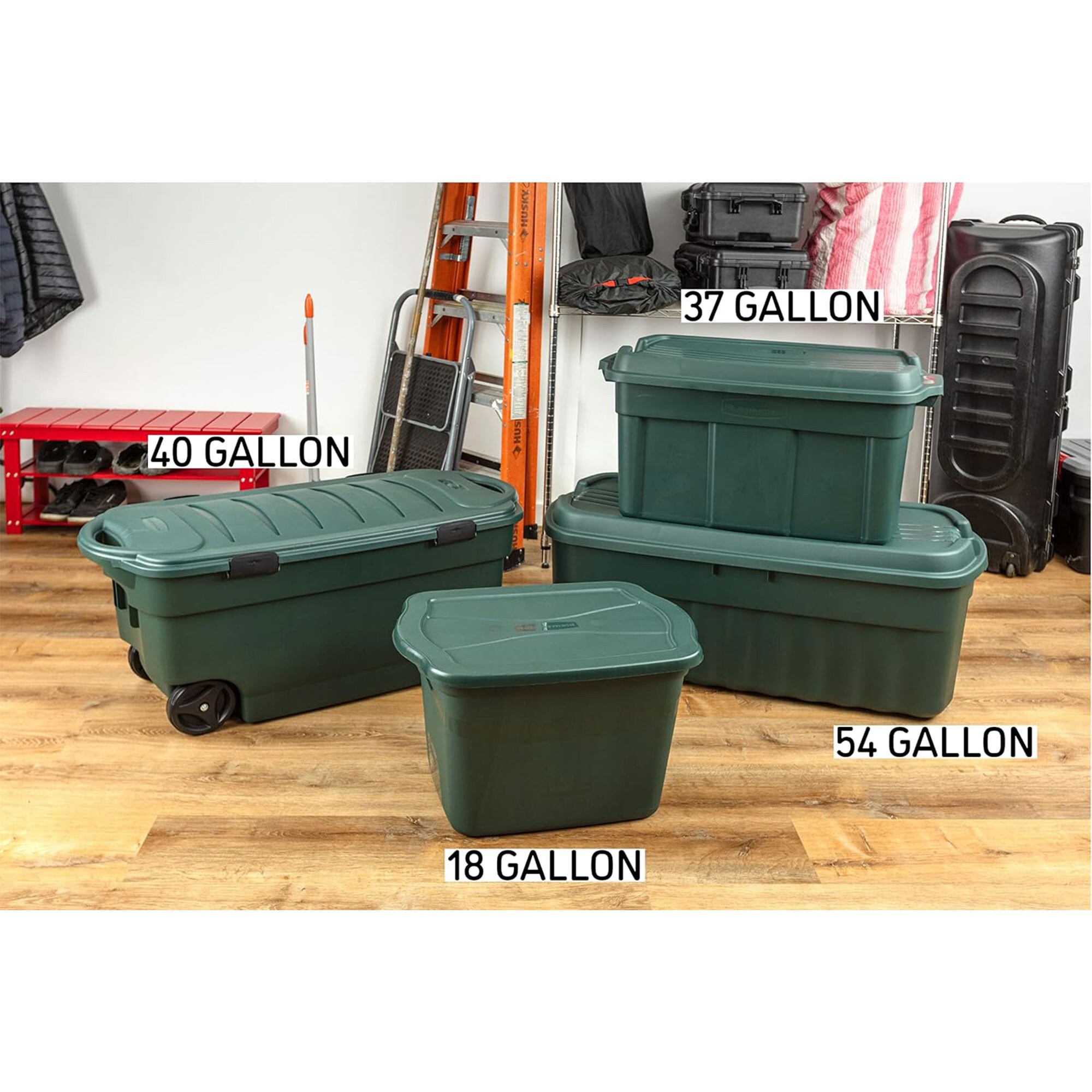 Rubbermaid 411884 Plastic-Storage-Totes - View #7