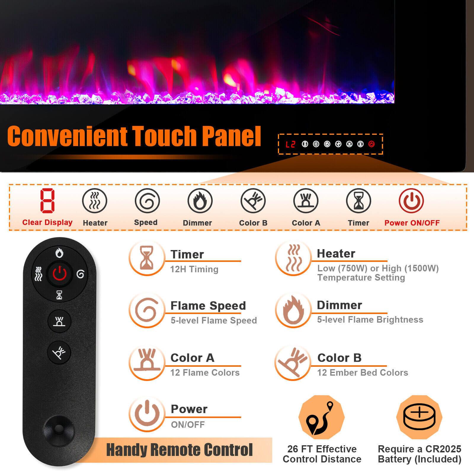 BABOOM BOM-35US-50-CO Electric-Fireplaces - View #5