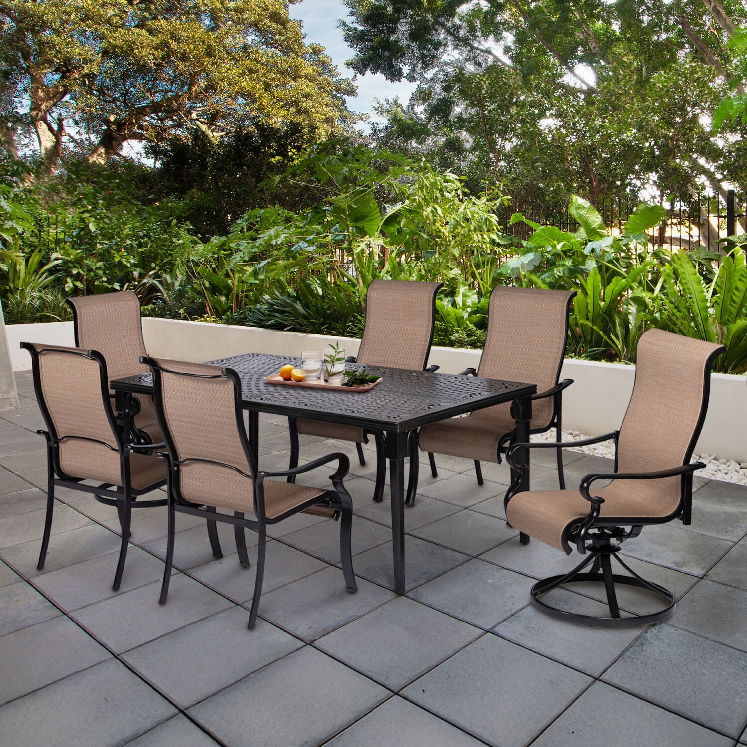 Hanover BRIGDN7PCSW-2 Patio-Dining-Sets - View #13