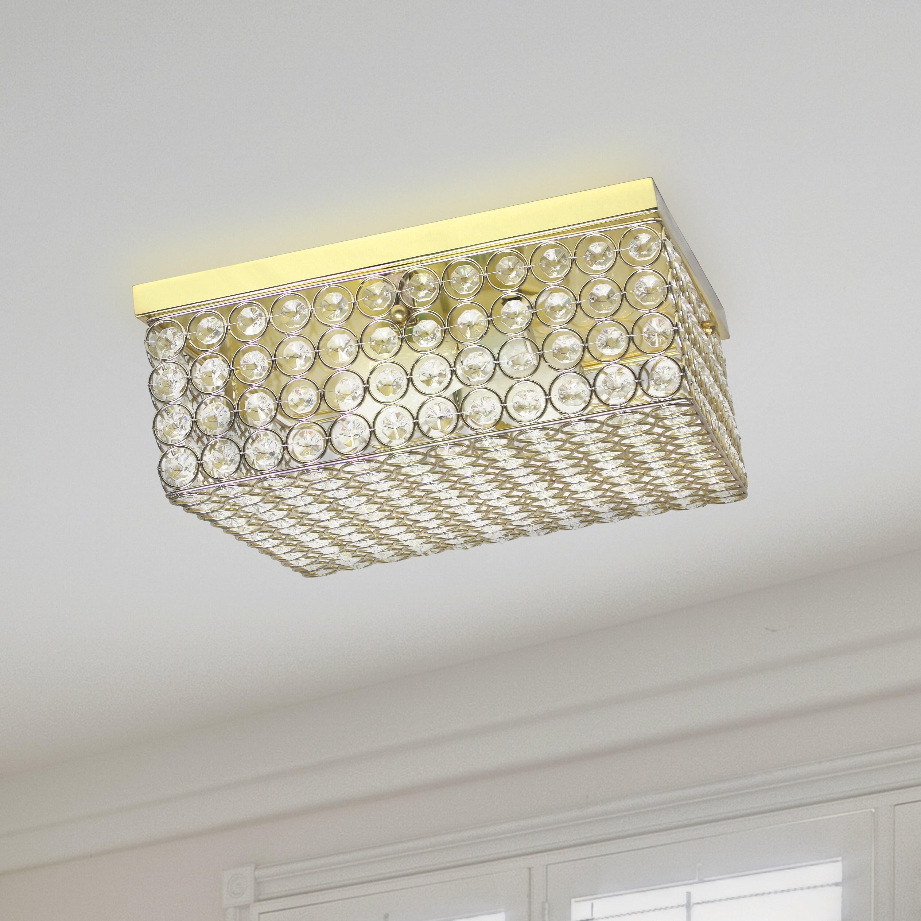 Elegant Designs FM1004-GLD flushmounts - View #7