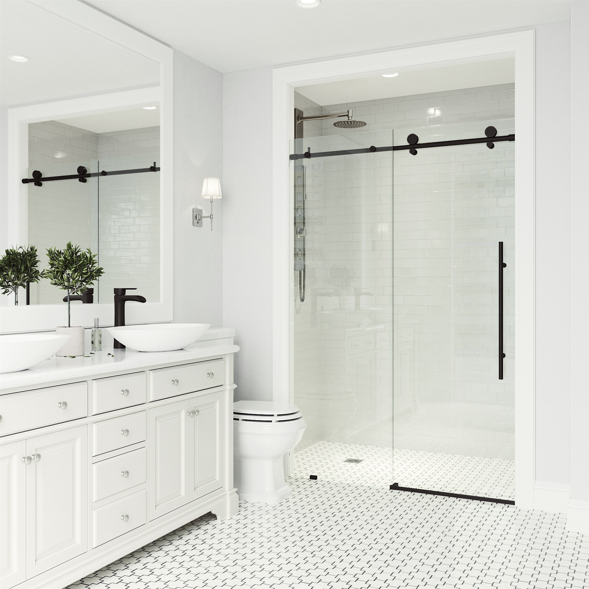 VIGO VG6021MBCL4876 Shower-Doors - View #6
