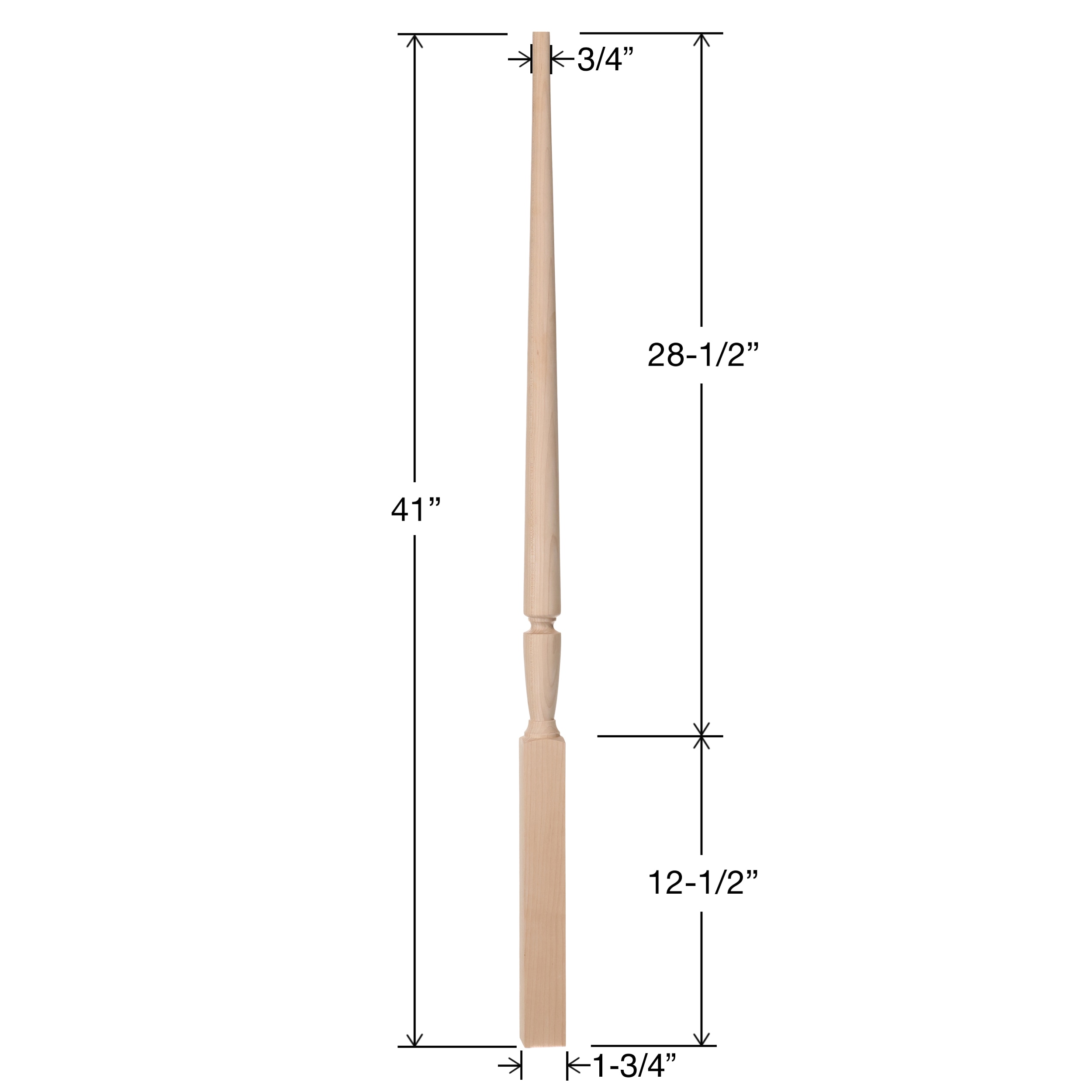 RELIABILT WG2015PL41MAP Interior-Stairpart-Balusters - View #4