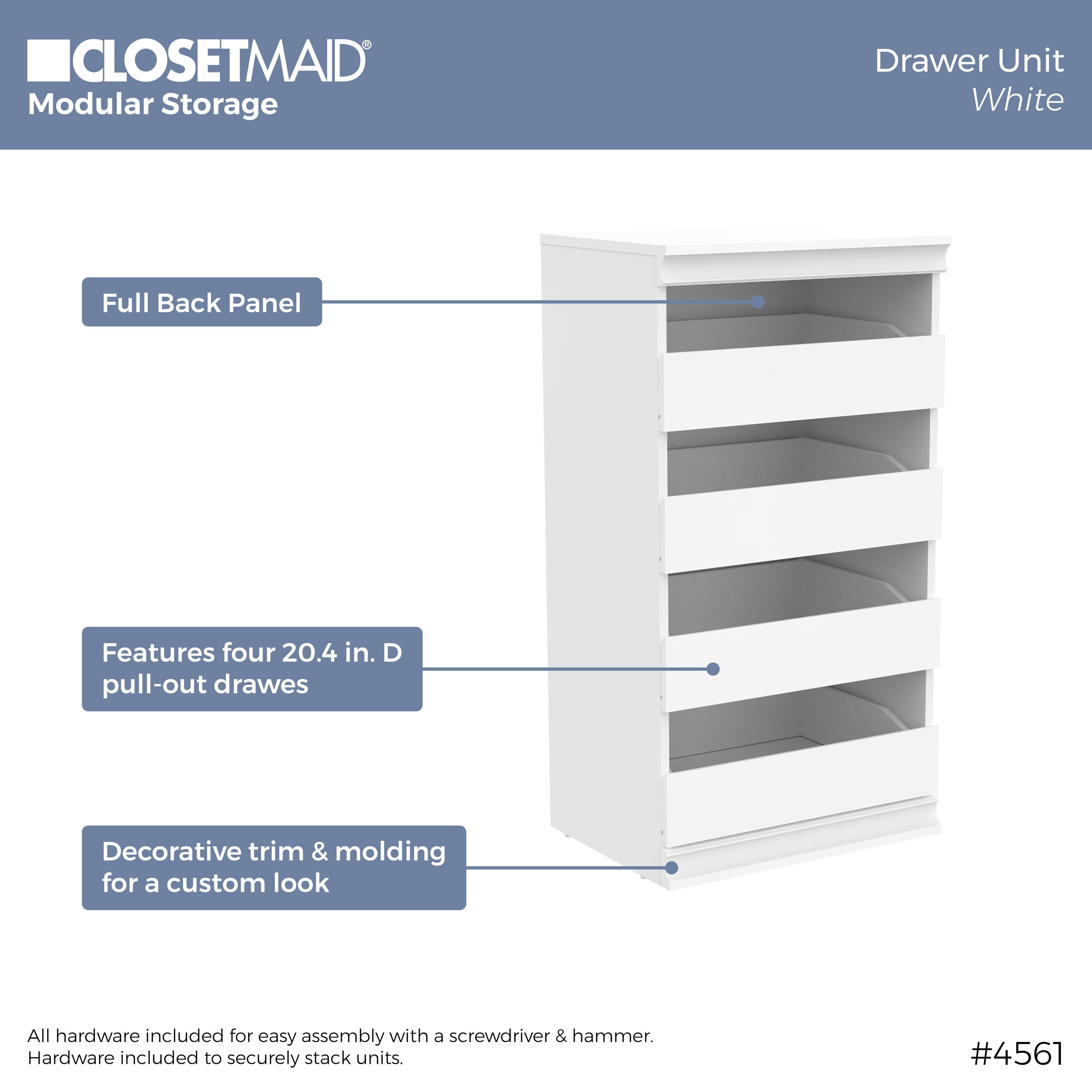 ClosetMaid 10000-04804 Wood-Closet-Kits - View #9