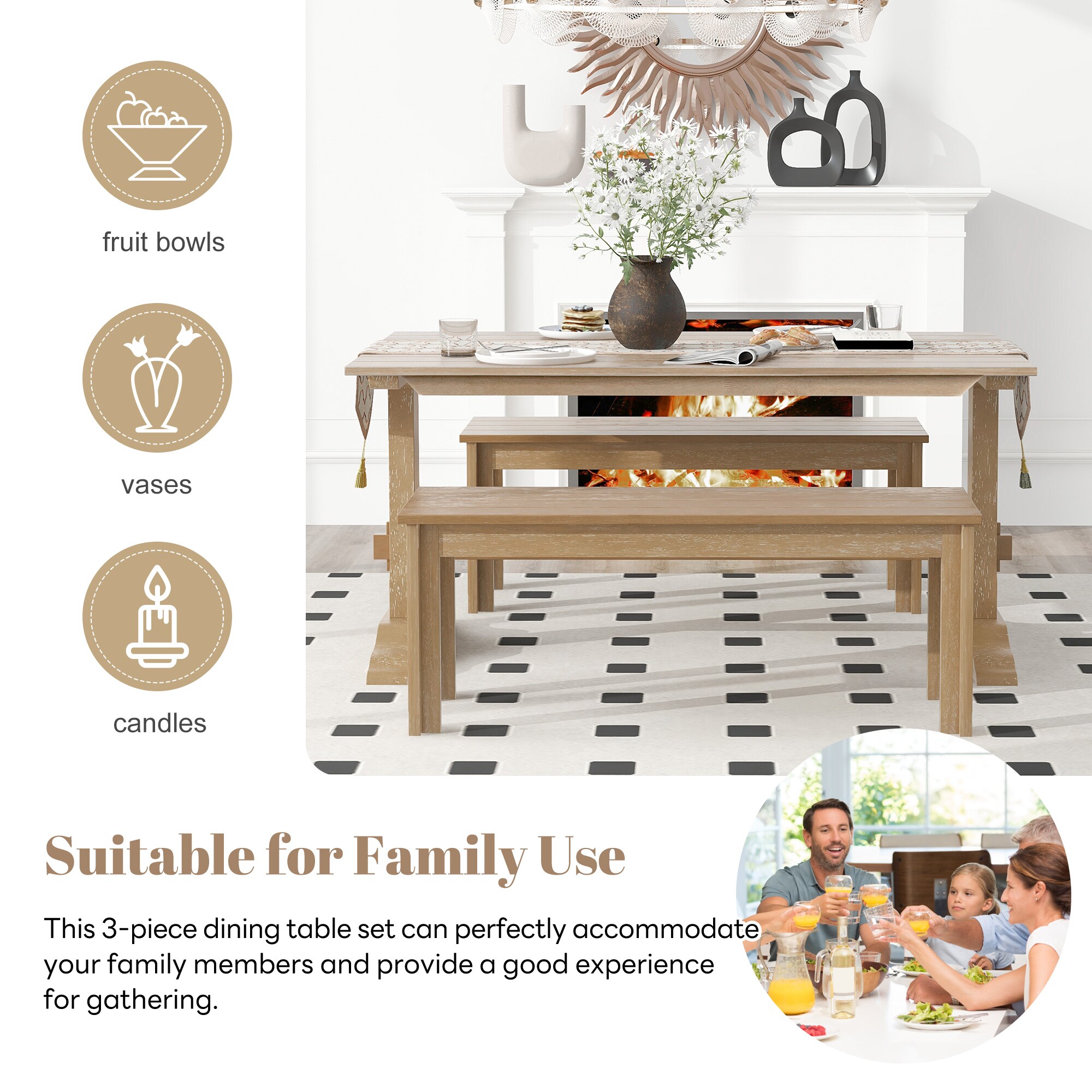 SINOFURN SYA330175WD Dining-Sets - View #13