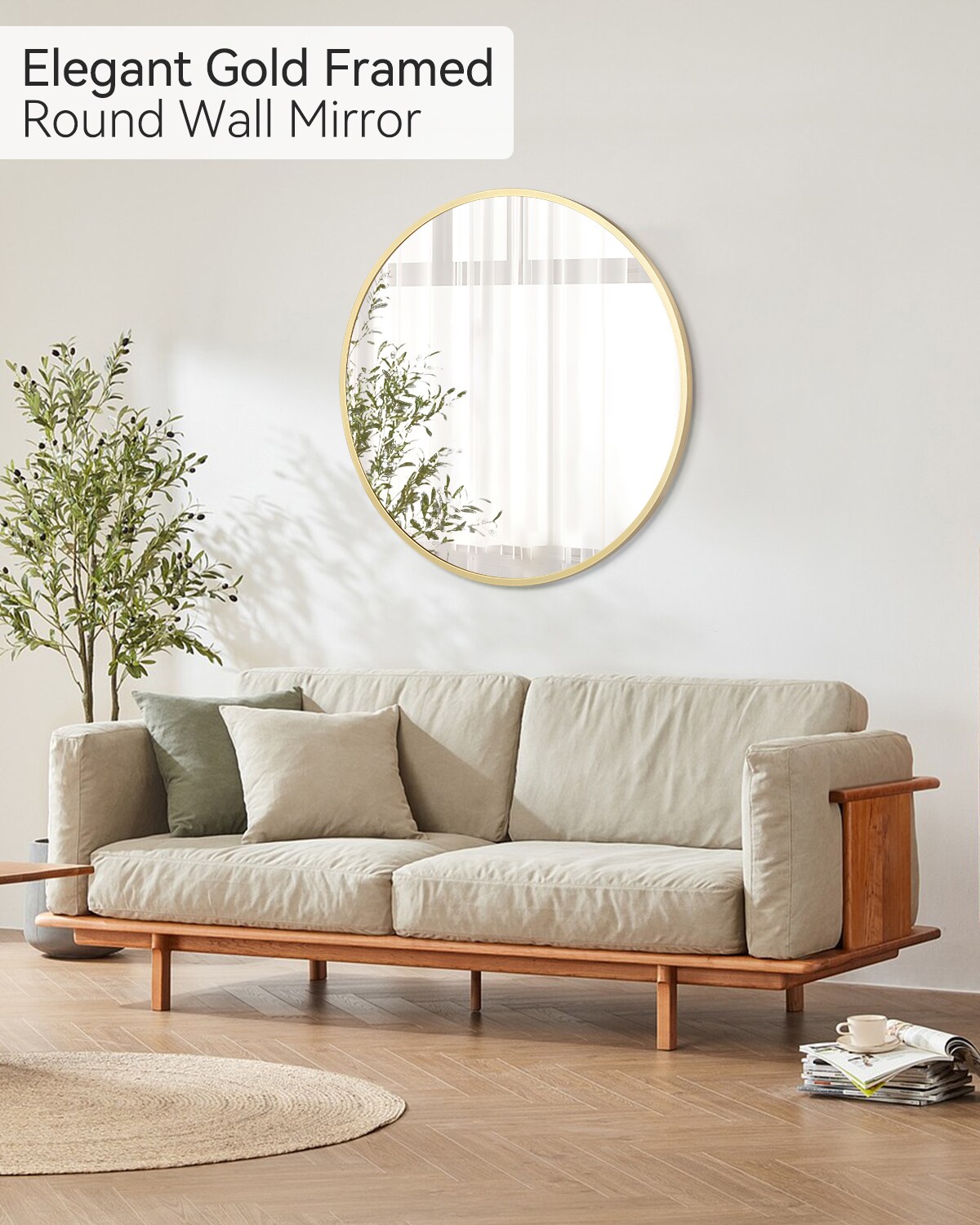 GAOMON LSPPJOK-RUO2D9IH0K Framed-Bath-Mirrors - View #8