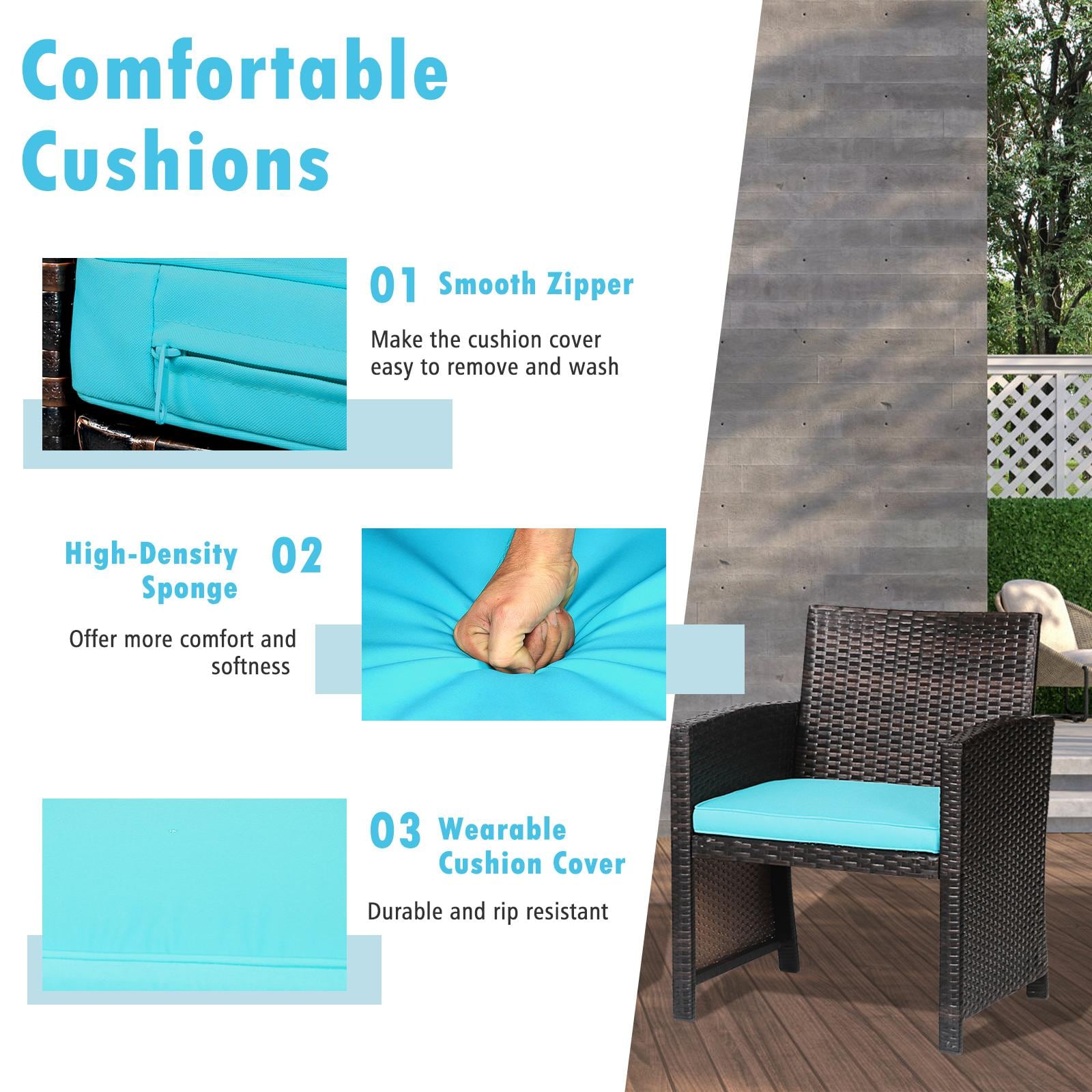 BABOOM BOM-9444TU-CO Patio-Conversation-Sets - View #6