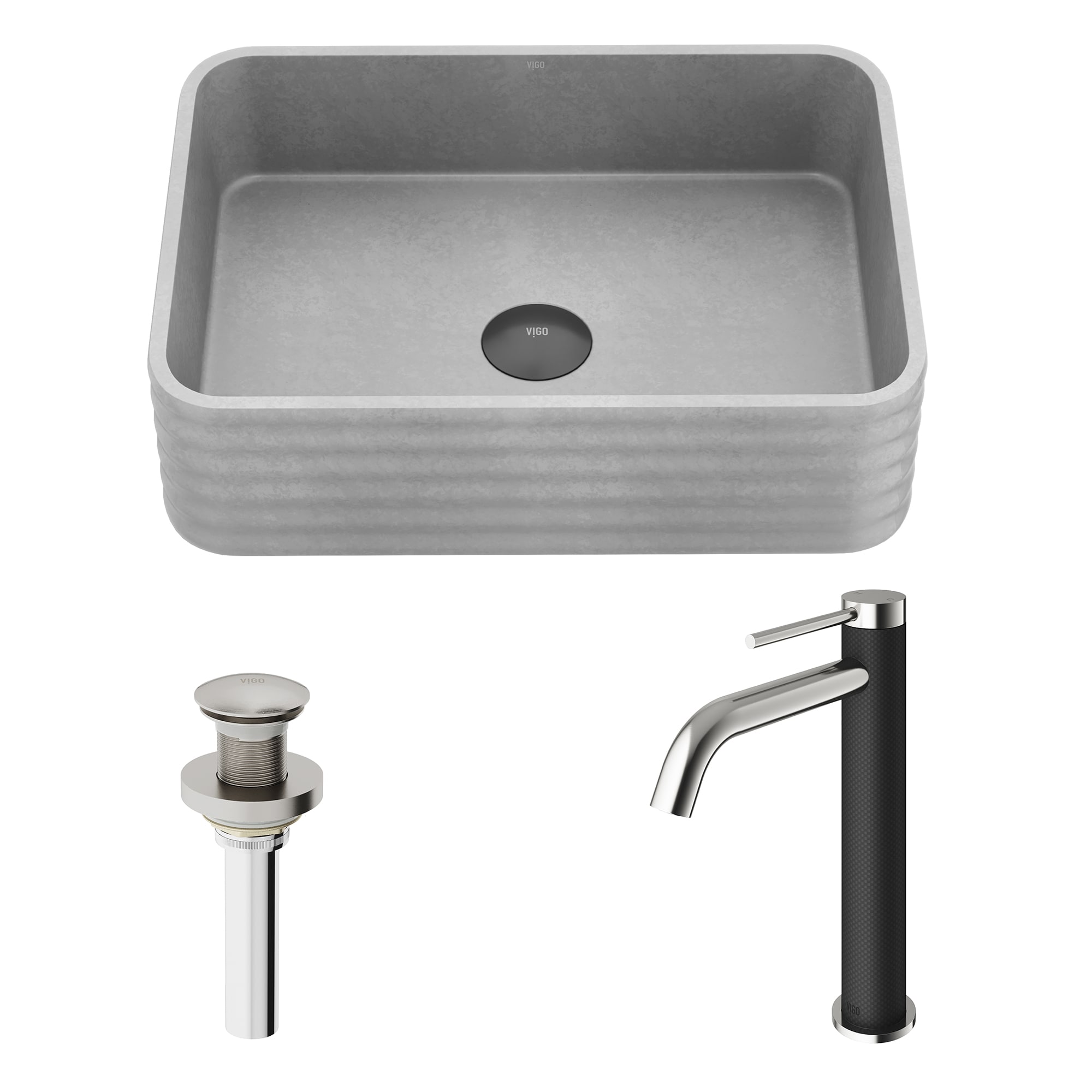 VIGO VGT2104 Bath-Sink - View #4
