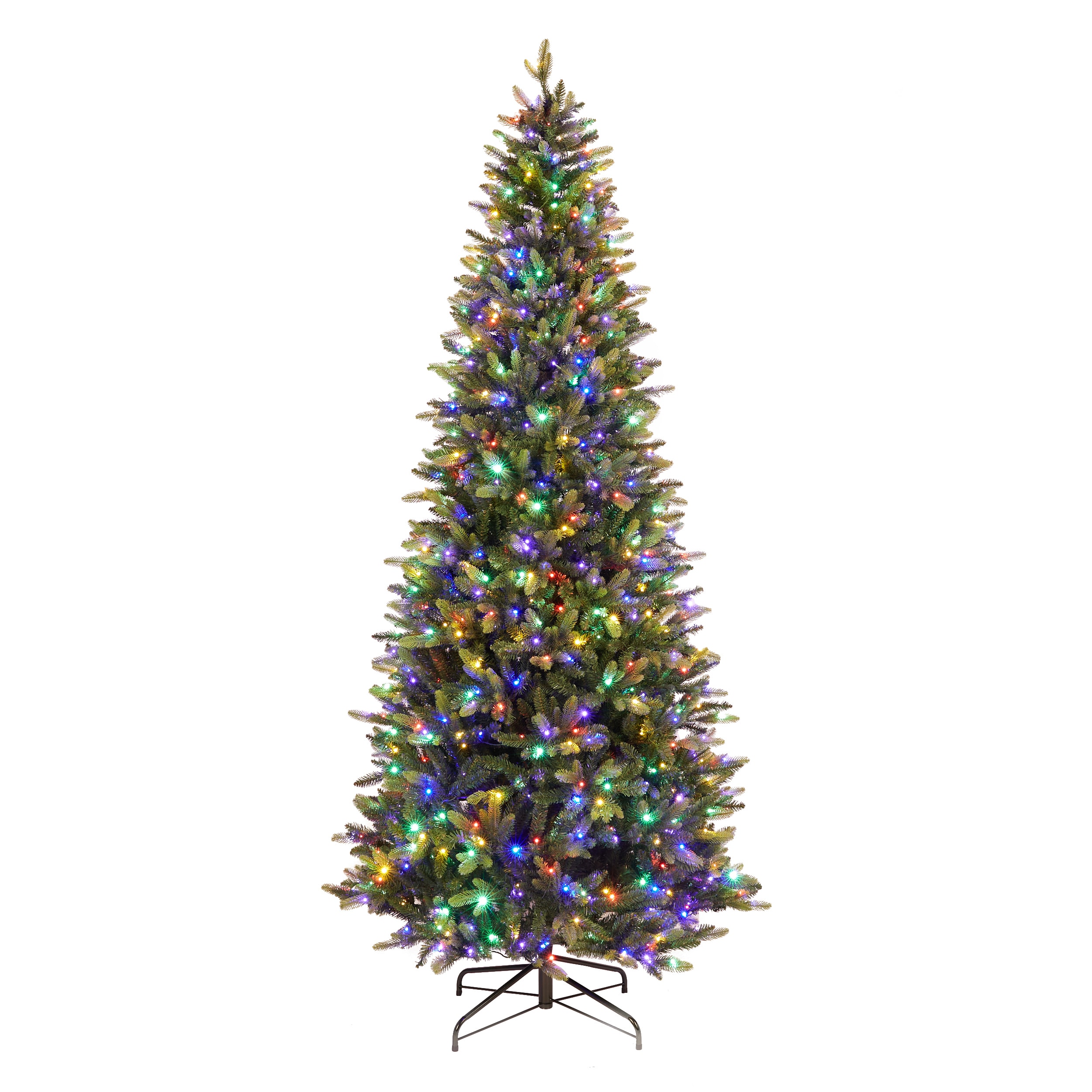 Holiday Living Everett 9-ft Fraser Fir Pre-lit Artificial Christmas ...