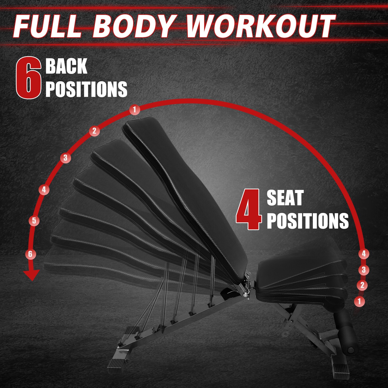 Flynama L-132422 Weight-Benches - View #8