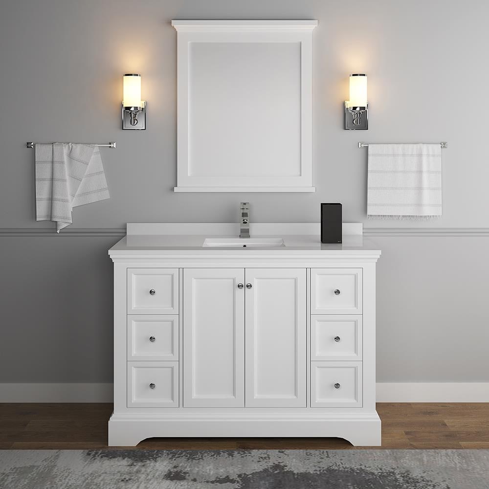 Fresca FVN2448WHM Bath-Vanity-Combo - View #3