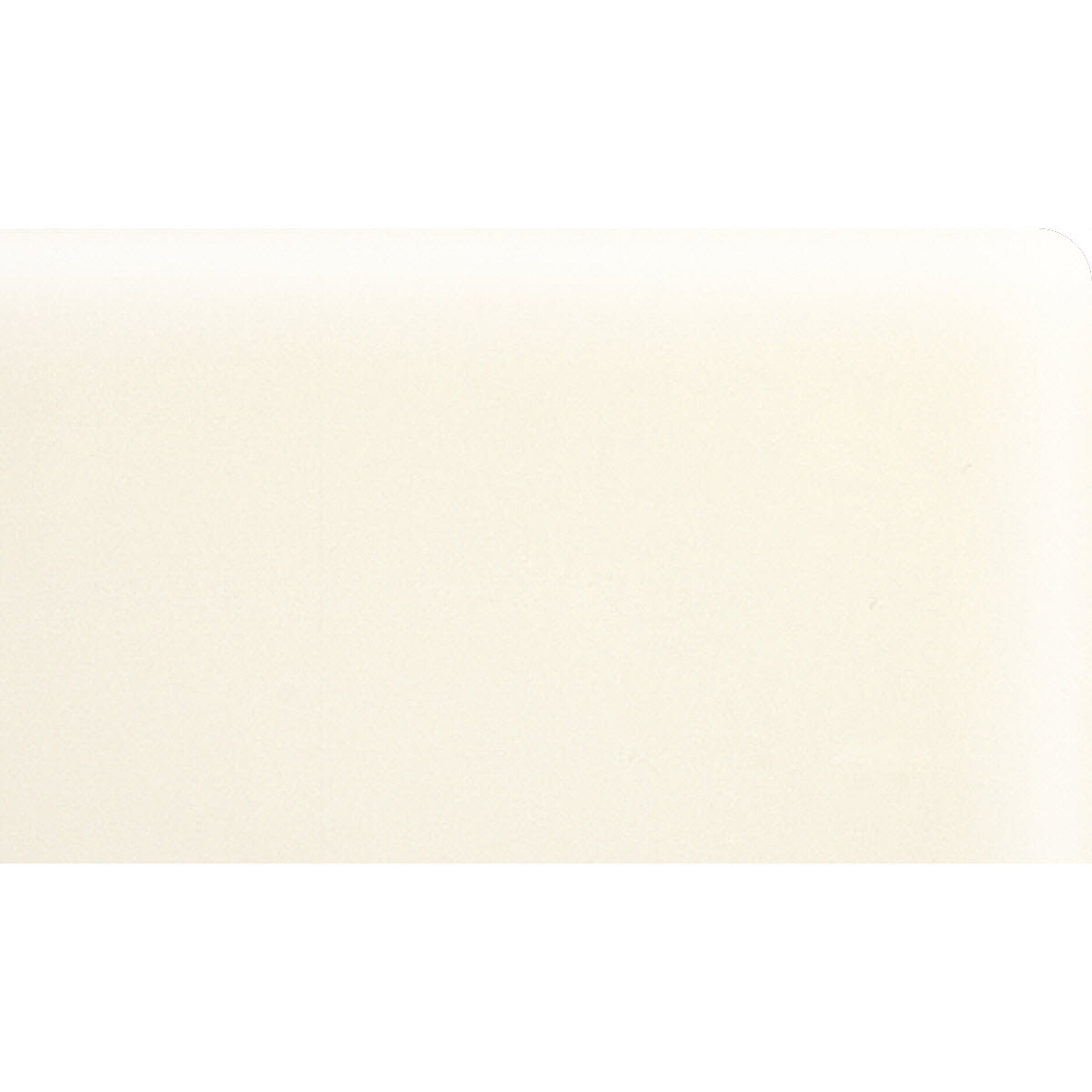 American Olean Matte Biscuit Ceramic Bullnose Tile (3-in x 6-in)