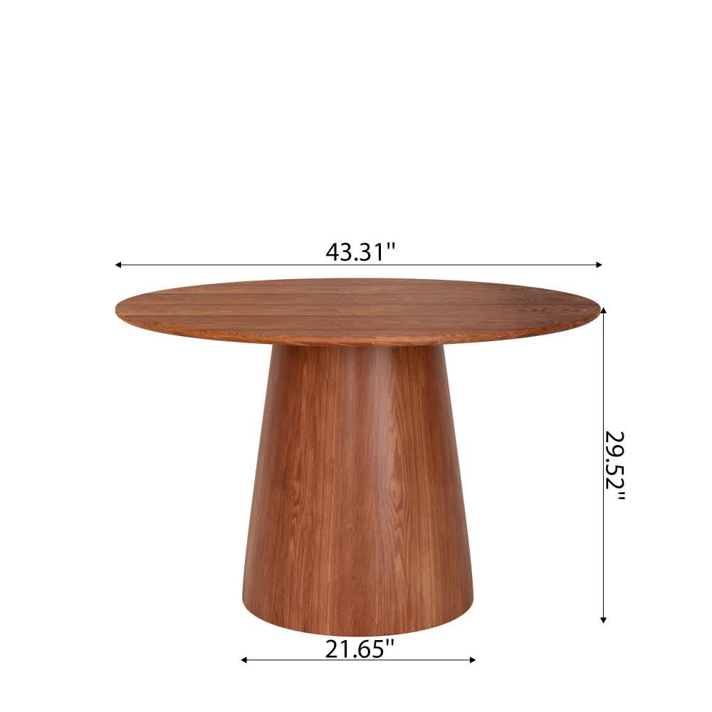 Coolbibila REMY-TABLE-WALNUT Dining-Tables - View #3