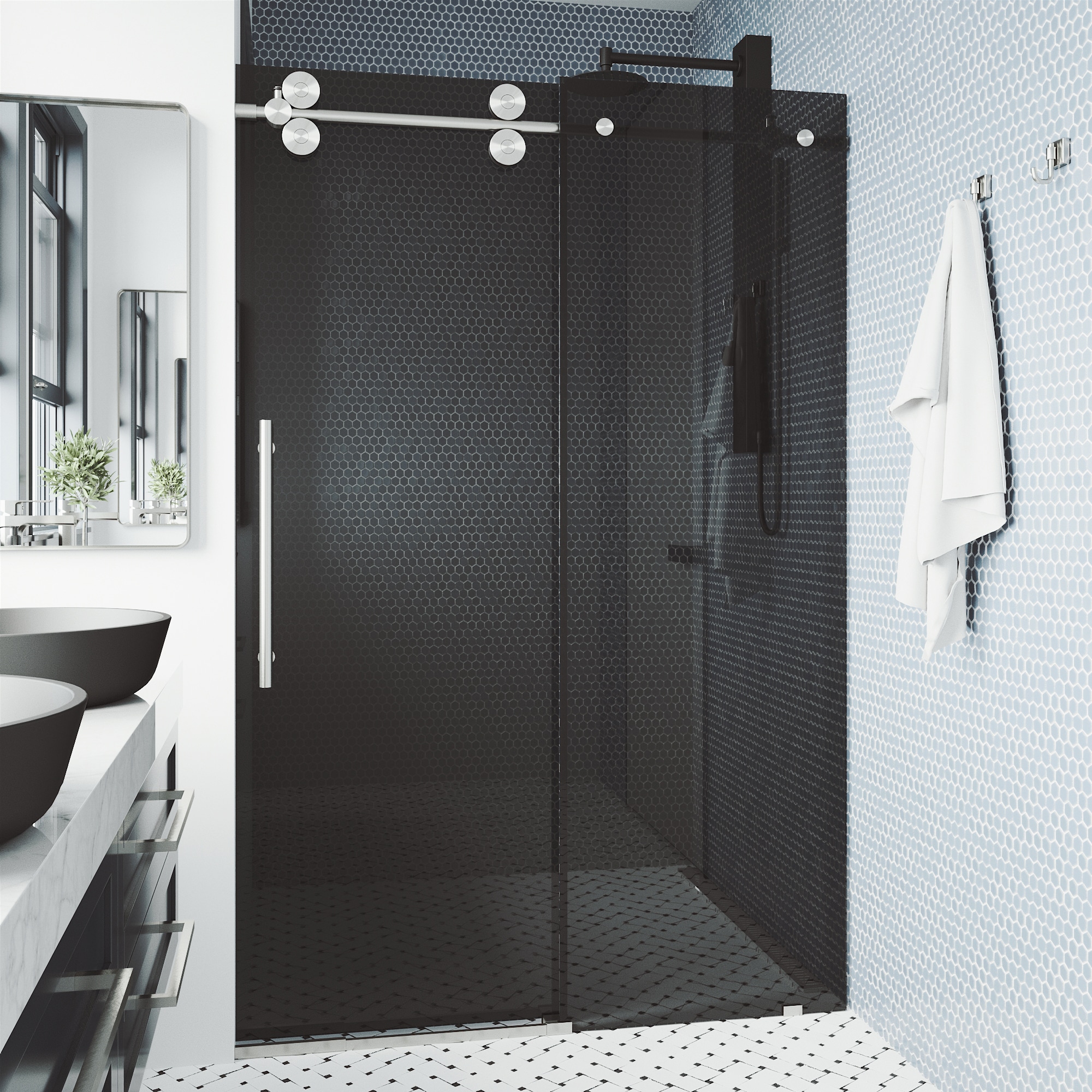 VIGO VG6041STBLK7274 Shower-Doors - View #6