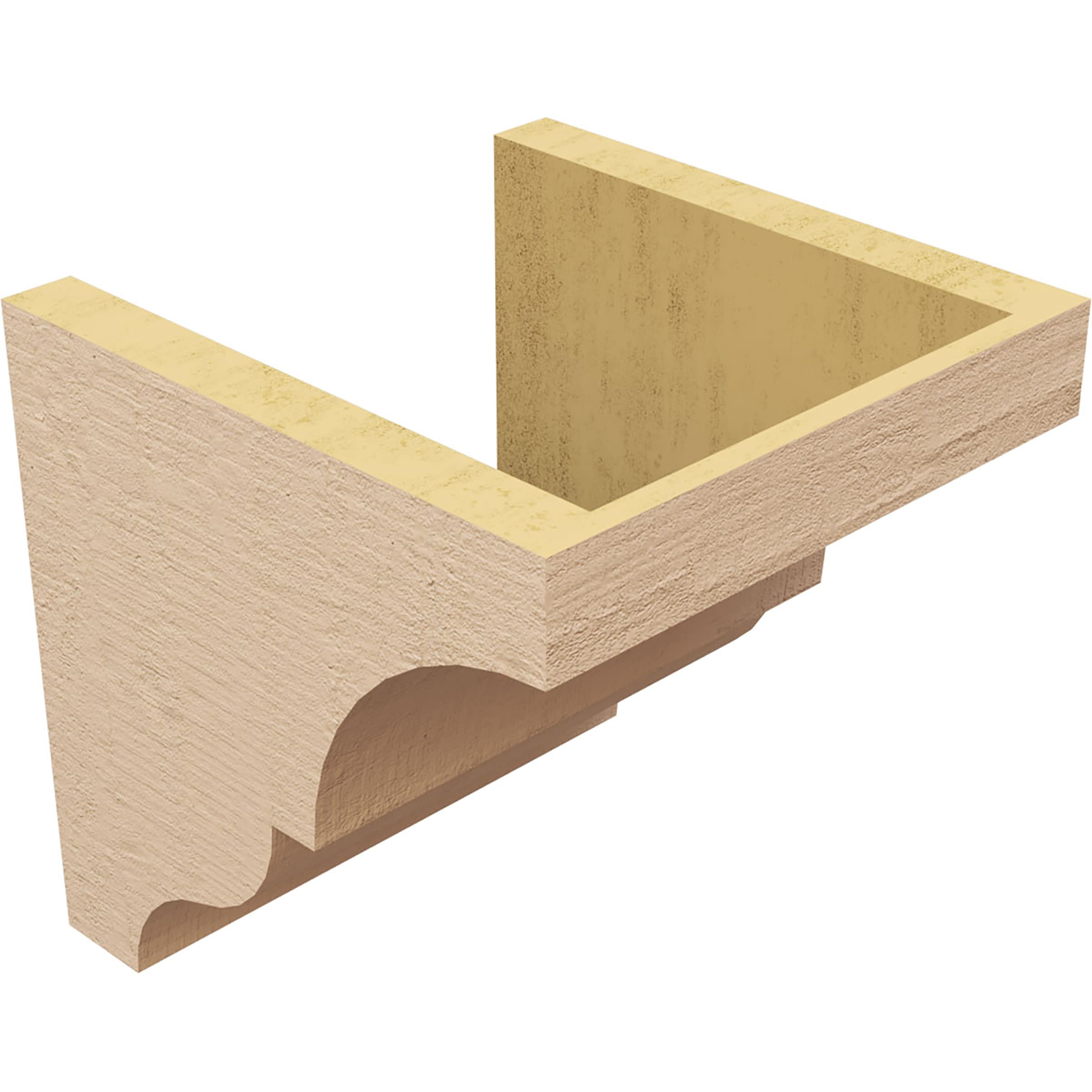 Ekena Millwork CORU09X09X09ASHRCPR corbels - View #5