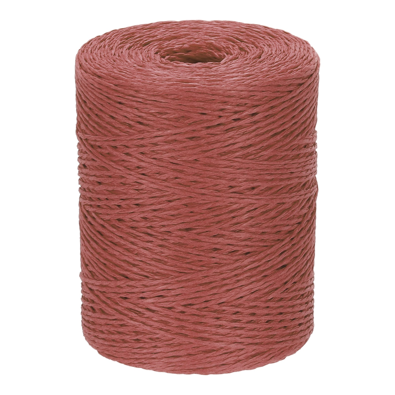 PATIKIL Natural Cotton Raffia Yarn 328 Yard Crochet Raffia Paper Ribbon for DIY Sun Hat Beach Bag Crochet Yarn Wrapping Knitting Burgundy