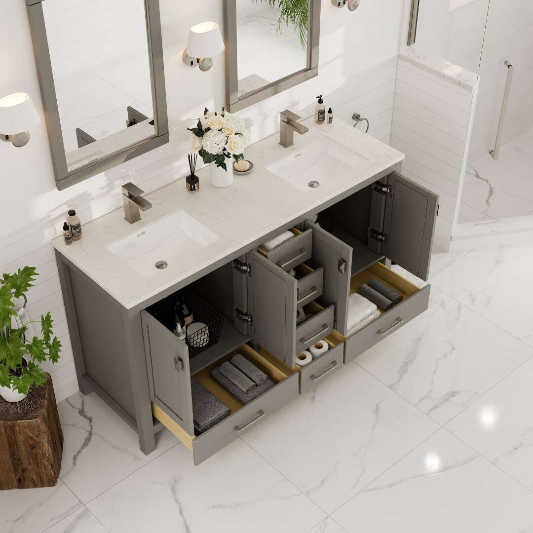 Eviva TVN414-60X18GR Bath-Vanity-Combo - View #5