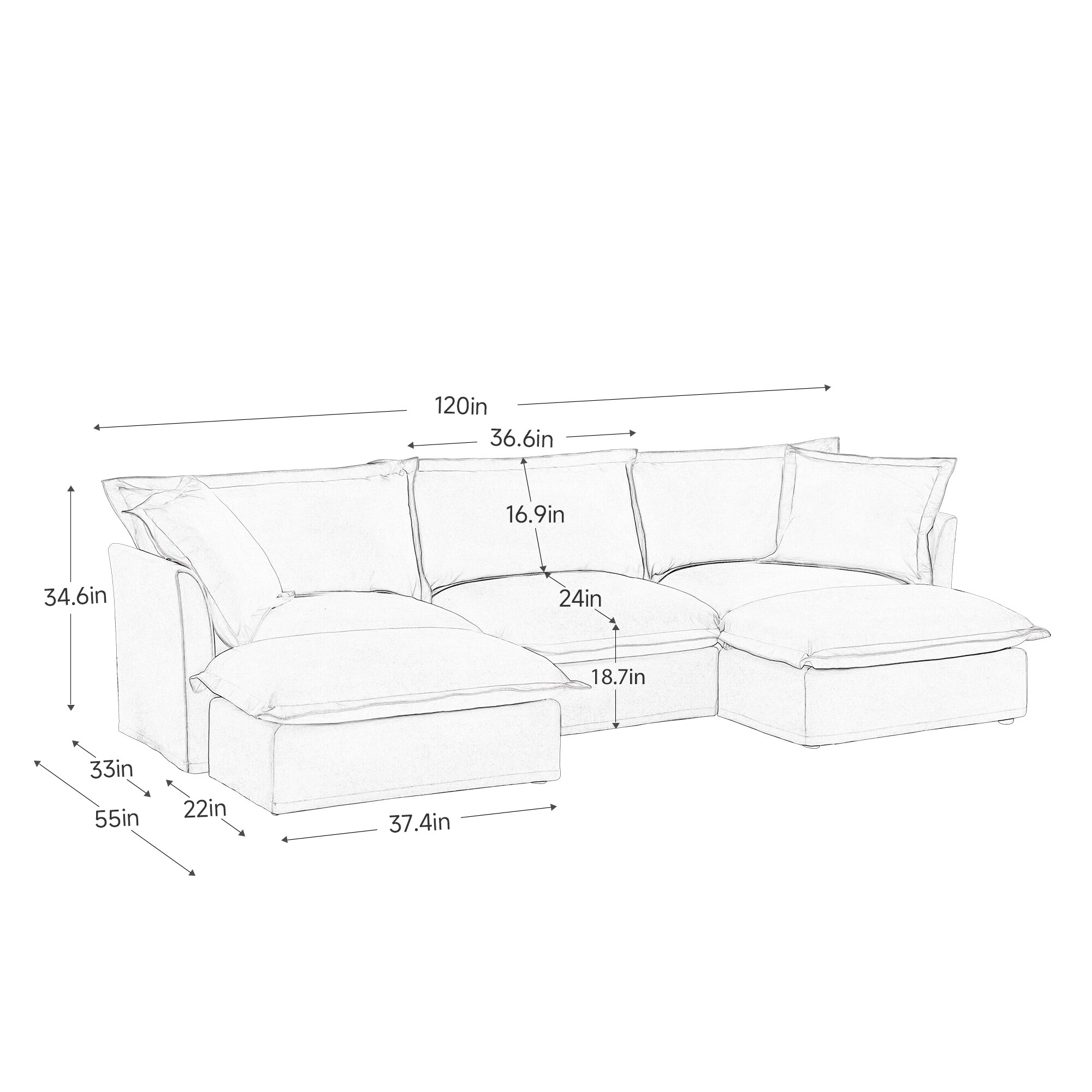 Bybafun YA3700365 Sofas-Loveseats - View #6