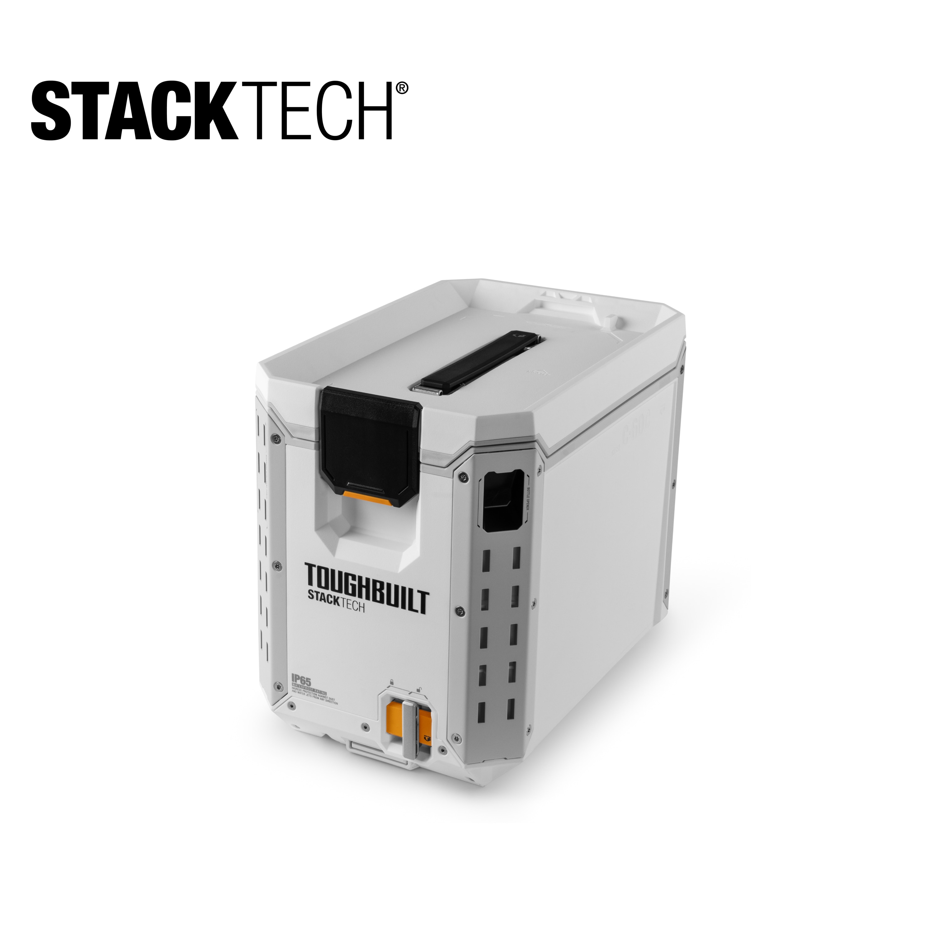 TOUGHBUILT STACKTECH Compact White 16-Quart Insulated Chest Cooler TB-B1-C-60C Sansujyuku sansujyuku.com