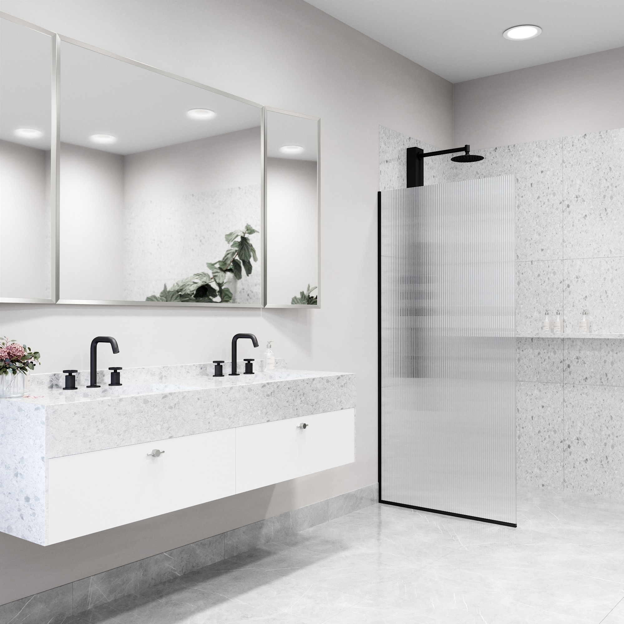 VIGO VG6075MBFL3474 Shower-Doors - View #6
