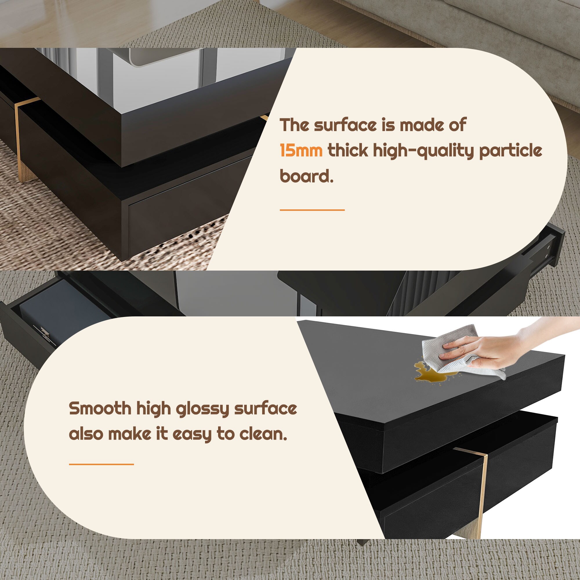 ModernLuxe WF314582AAB Coffee-Tables - View #5