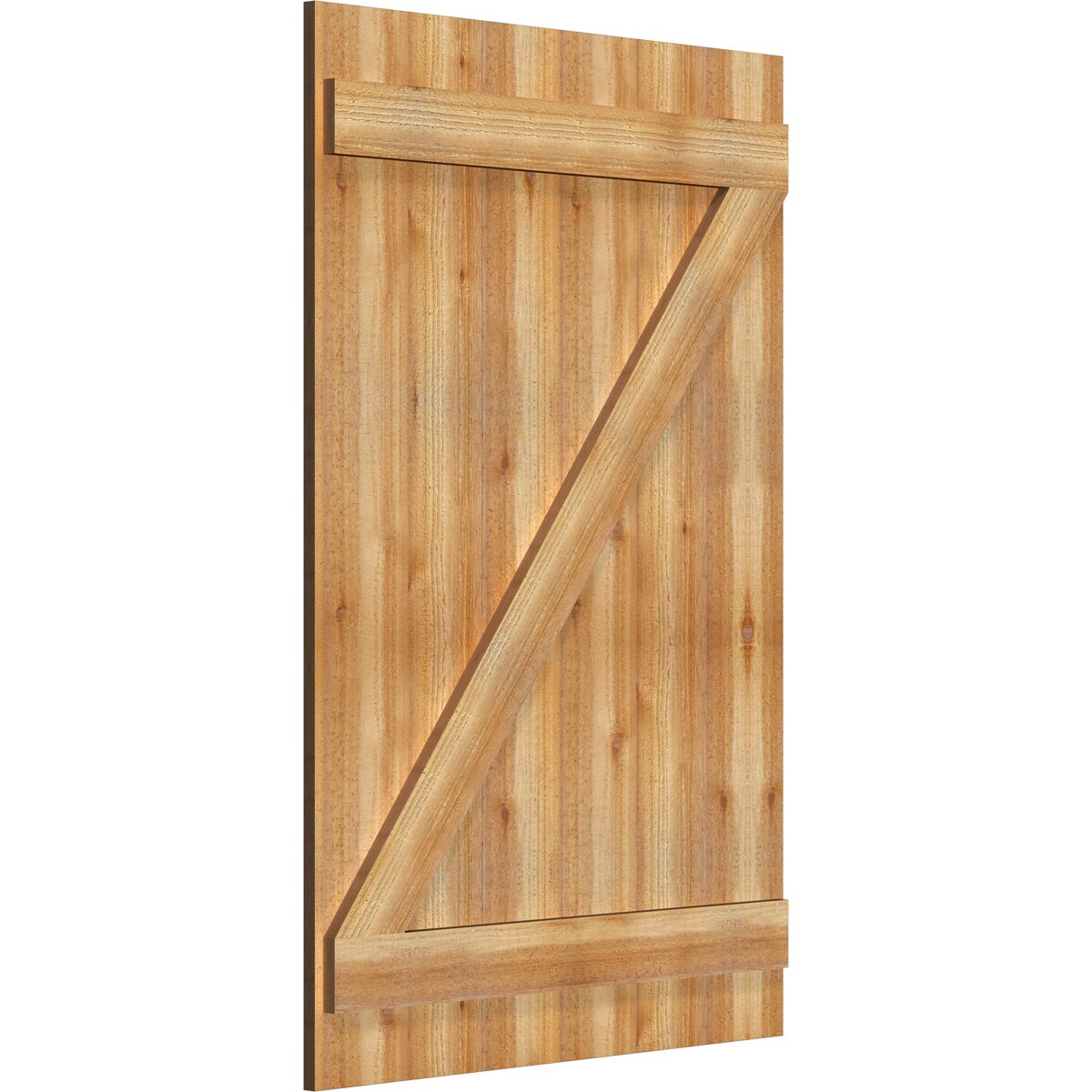 Ekena Millwork RBJ06Z32X049RWR Exterior-Shutters - View #2