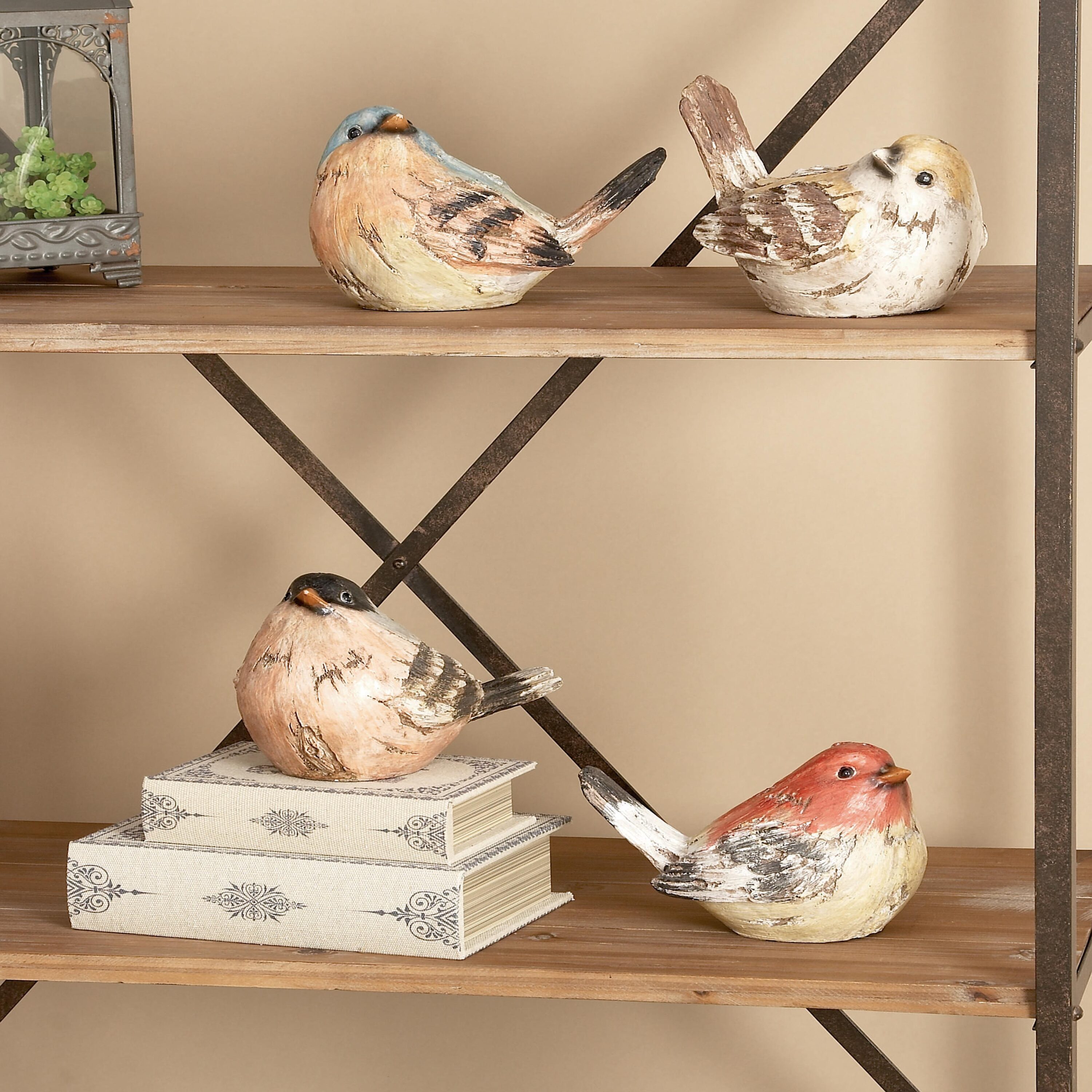 Grayson Lane 98259 4 -Pack Multiple colors/finishes Stone Rustic Sculpture