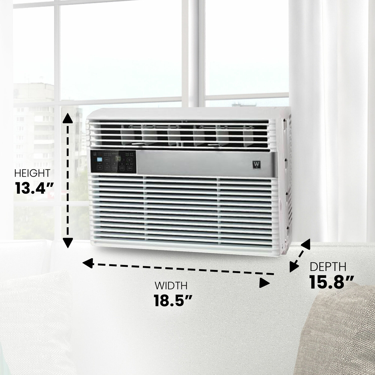 Homepointe 131621 Window-Air-Conditioners - View #3