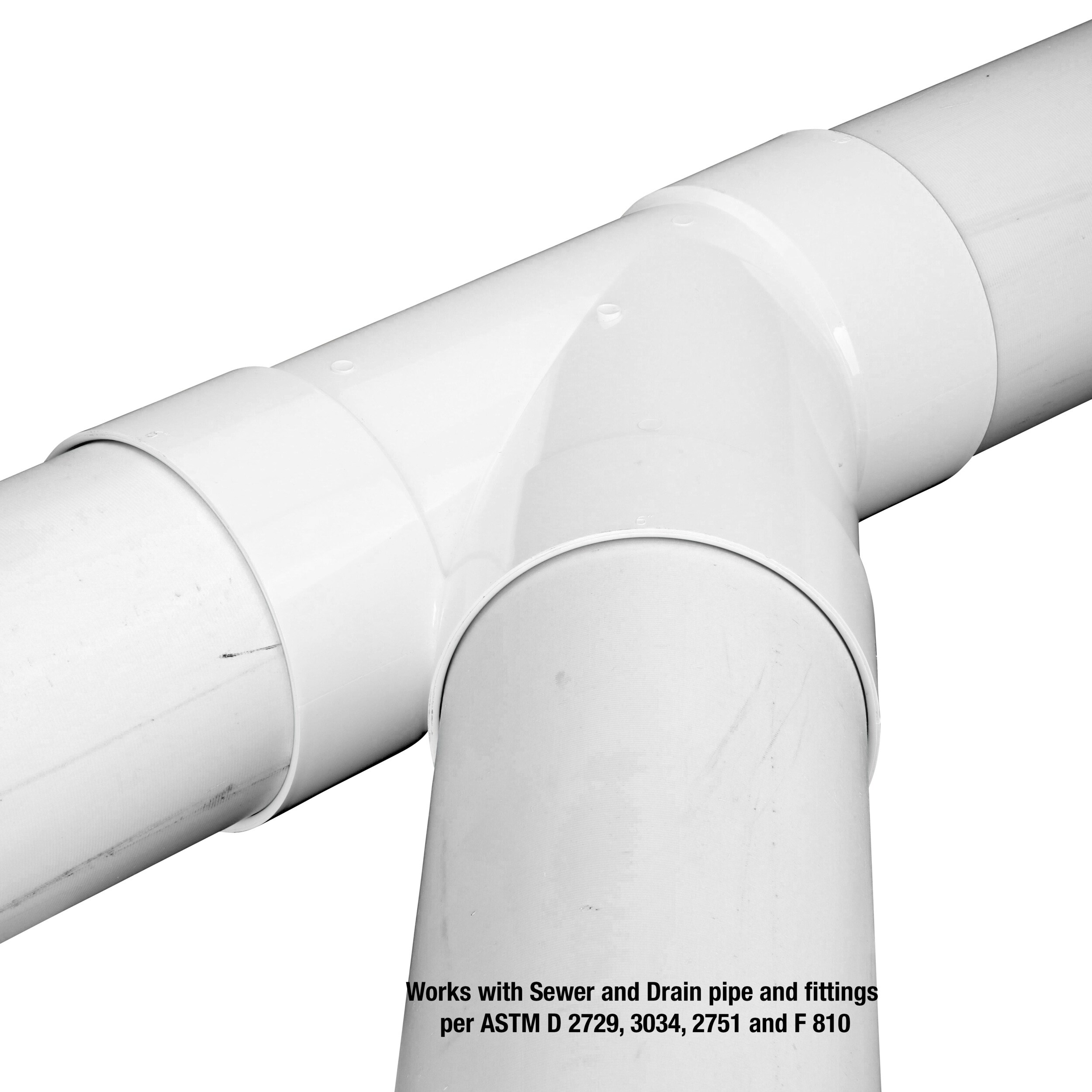 NDS 6-in PVC Sewer and Drain Wye in the Sewage Pipe & Fittings ...