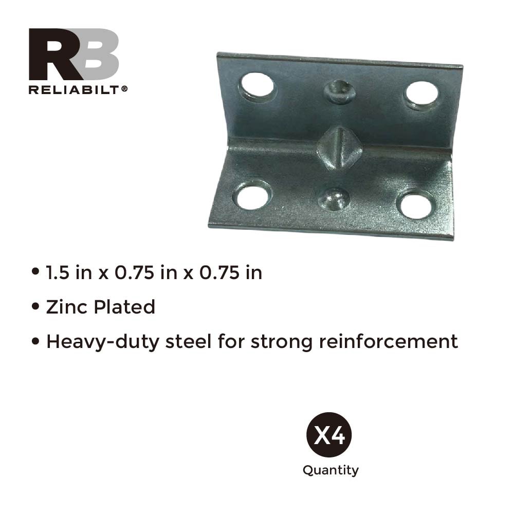 RELIABILT 32008ZCXLG Mending-Plates-Brackets-Braces - View #2