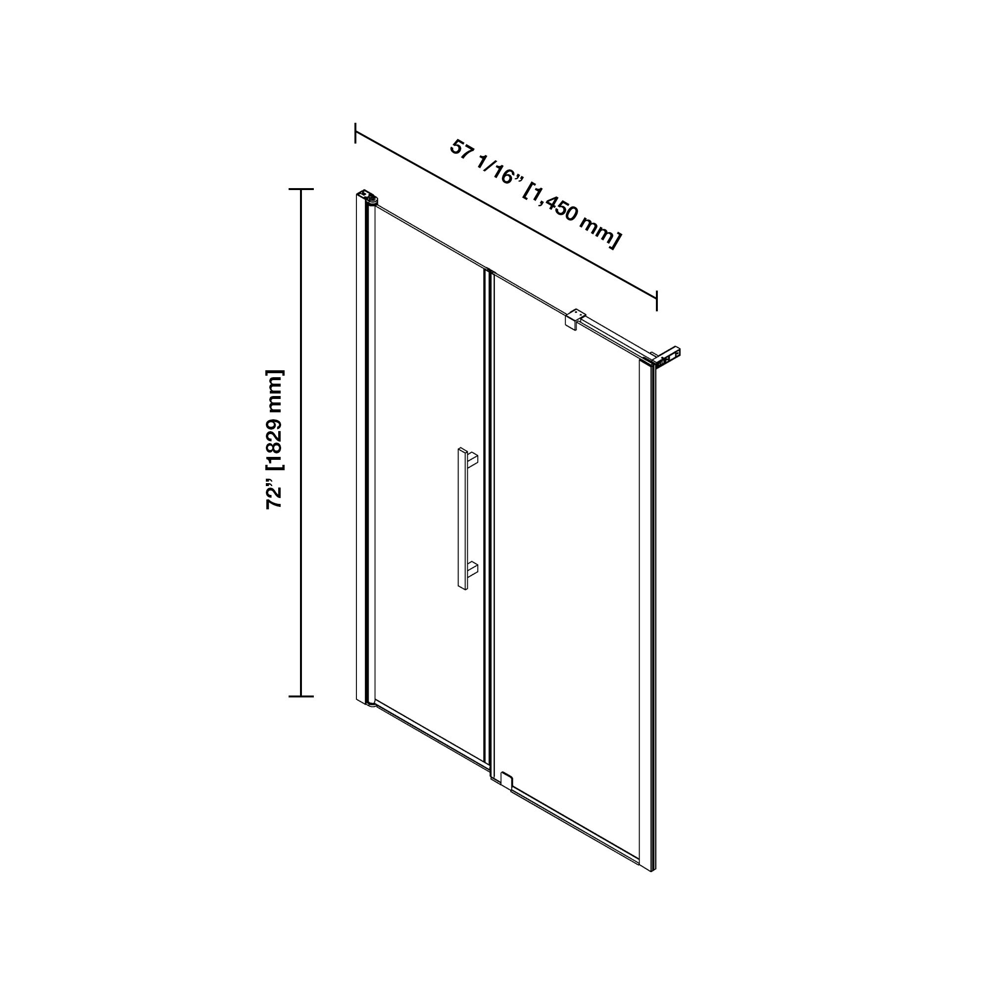 OVE Decors 15SGP-PASA59-GBW Shower-Doors - View #4