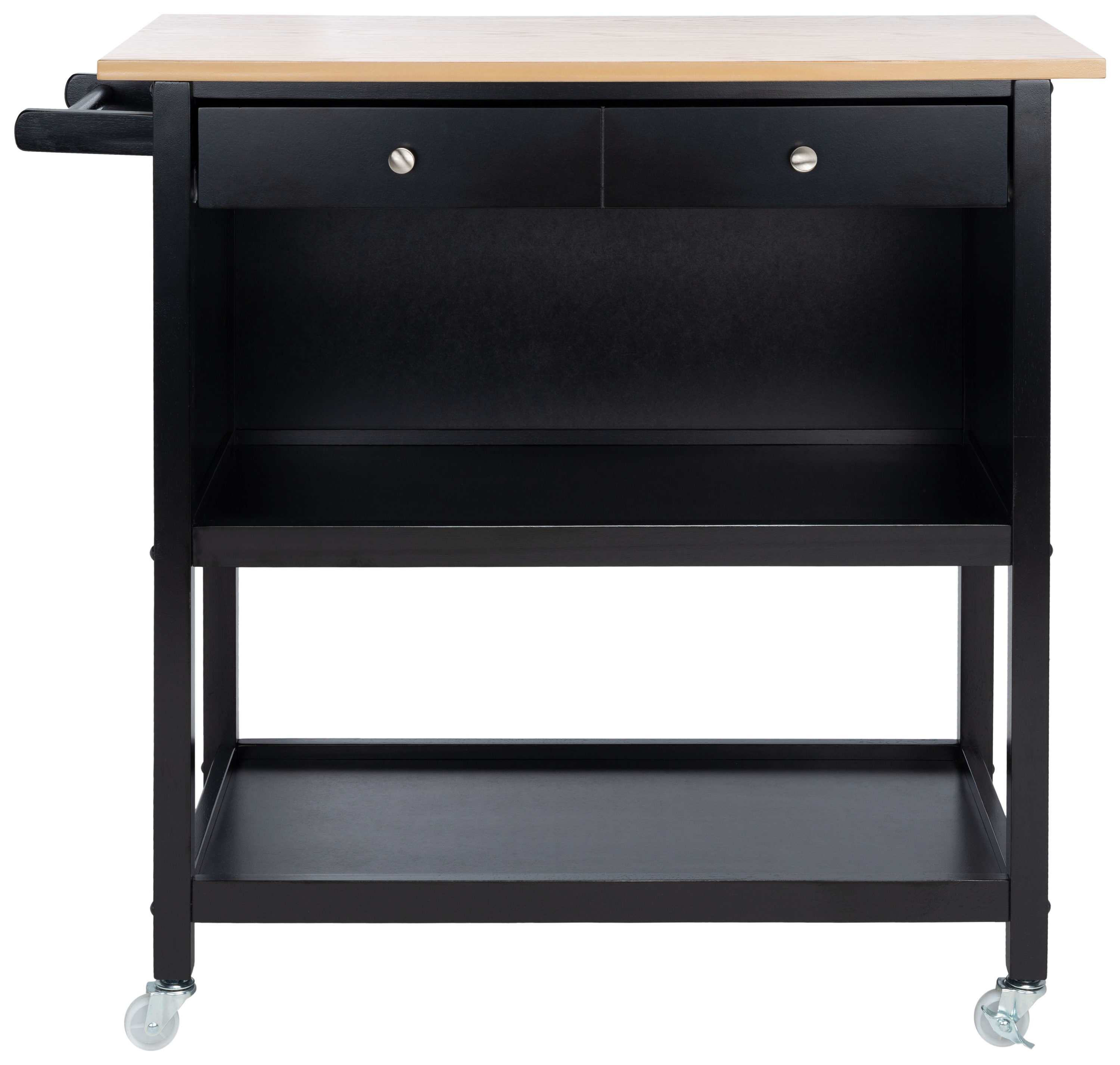 Safavieh KCH1402A Daley Transitional Natural/Matte Black Pantry